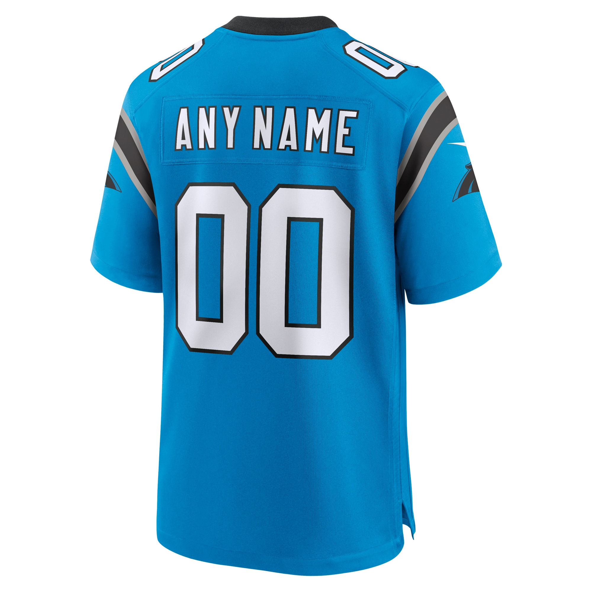 Men's Carolina Panthers Blue Alternate Custom Game Jersey JS4636 nicesnker - Image 3