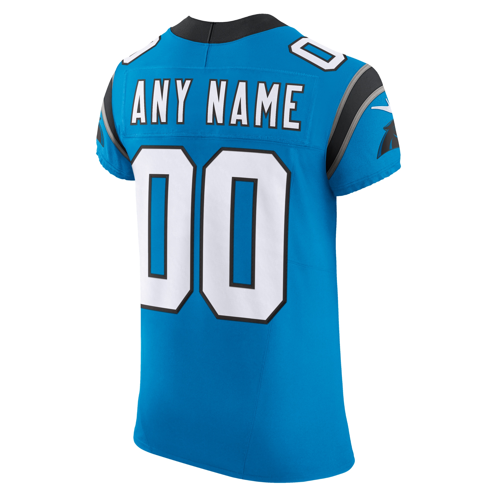 Men's Carolina Panthers Blue Vapor F.U.S.E. Elite Custom Jersey JS9291 nicesnker - Image 3