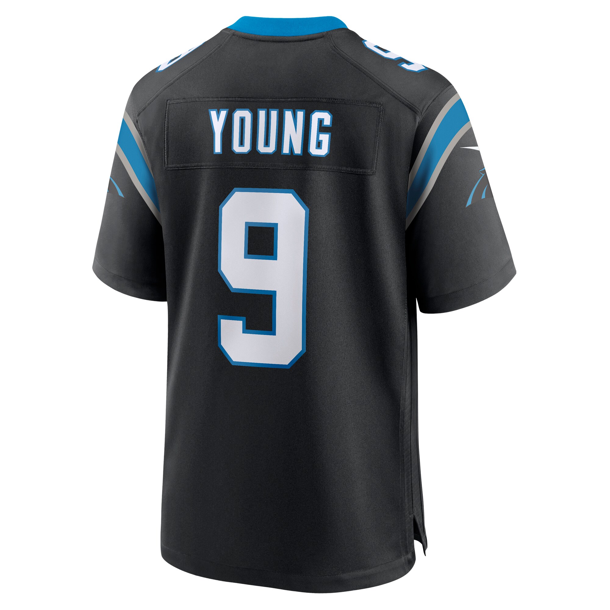 Men's Carolina Panthers Bryce Young Black Team Game Jersey JS8217 nicesnker - Image 3