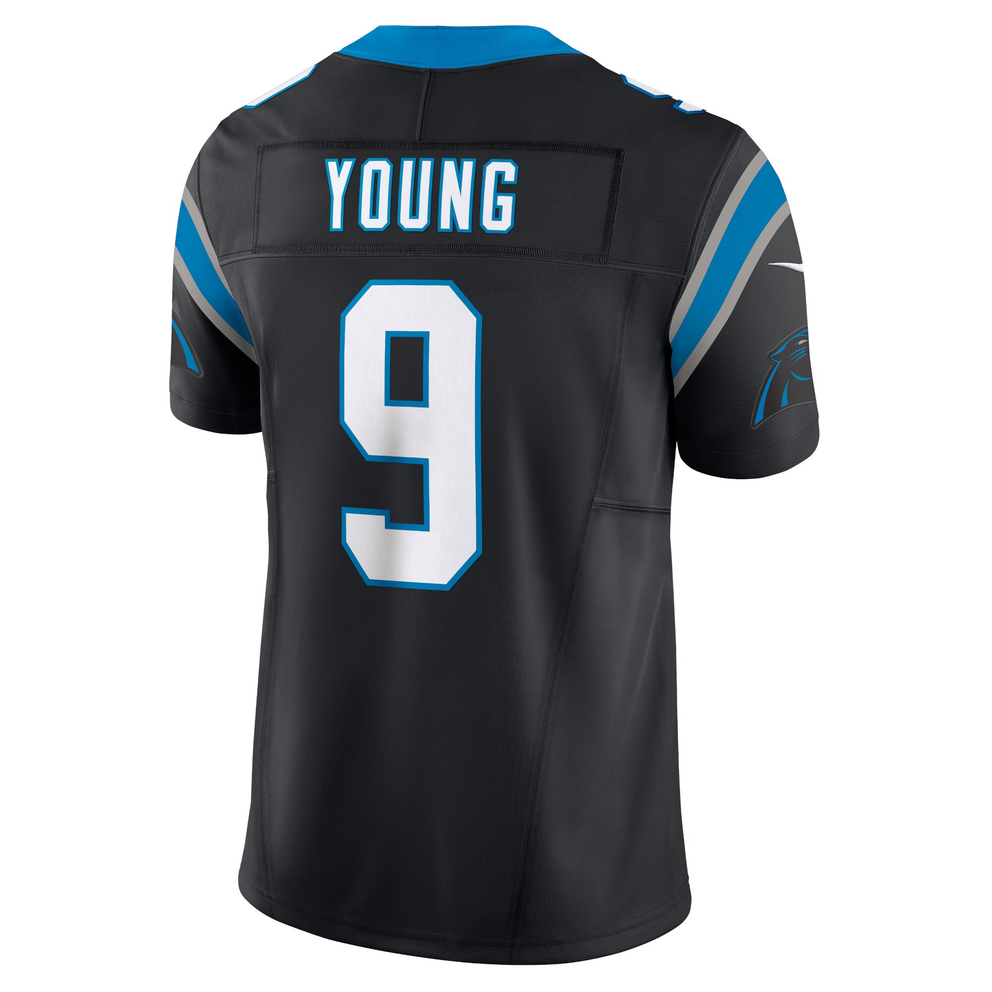 Men's Carolina Panthers Bryce Young Black Vapor F.U.S.E. Limited Jersey JS9011 nicesnker - Image 3