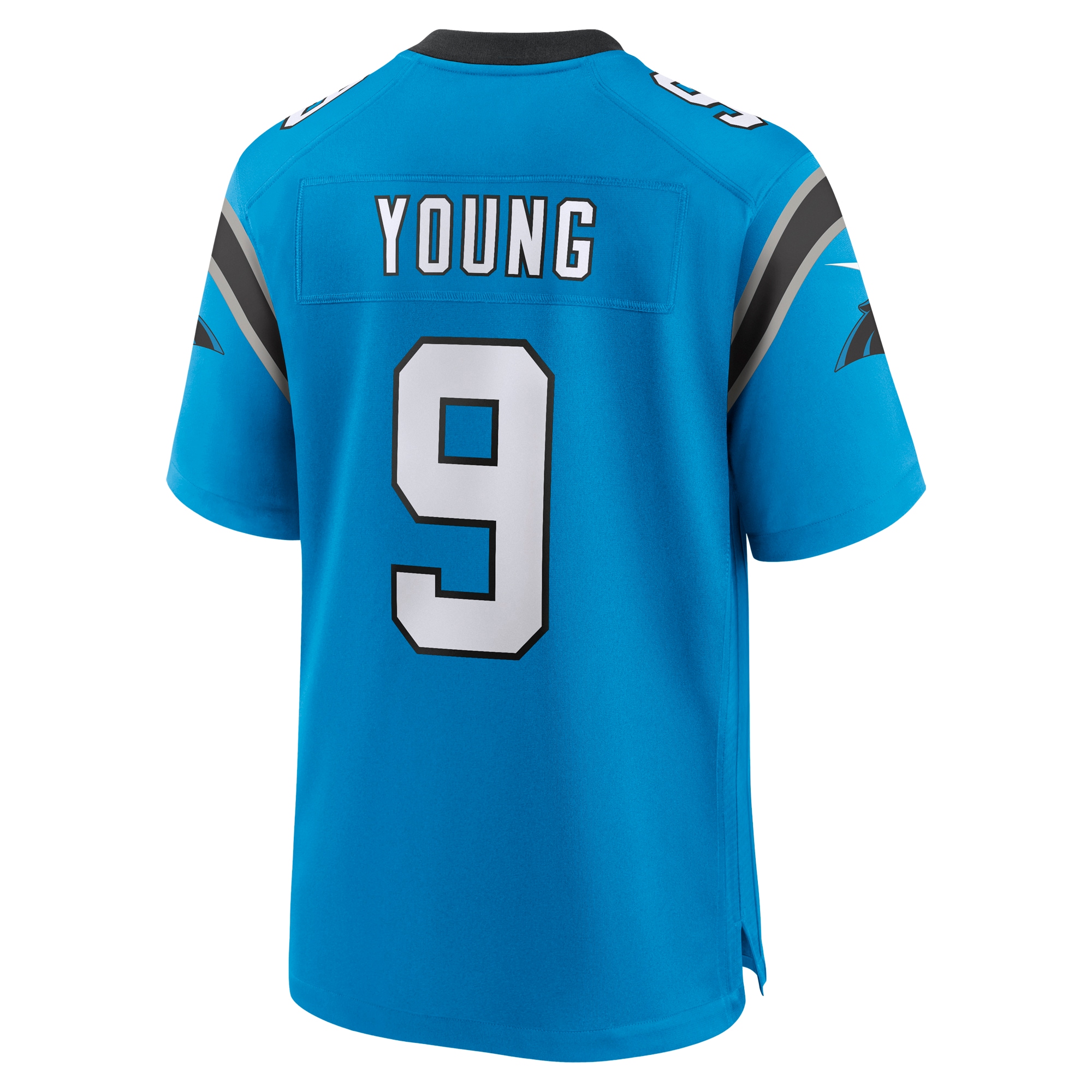 Men's Carolina Panthers Bryce Young Blue Alternate Game Jersey JS8491 nicesnker - Image 3