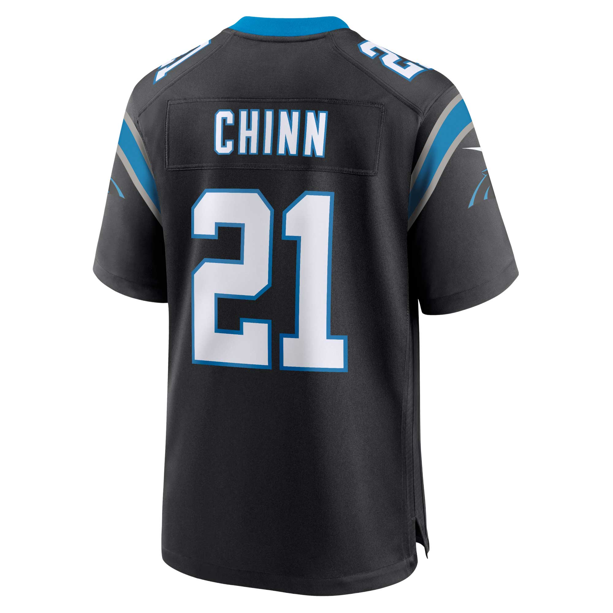 Men's Carolina Panthers Jeremy Chinn Black Game Jersey JS1625 nicesnker - Image 3
