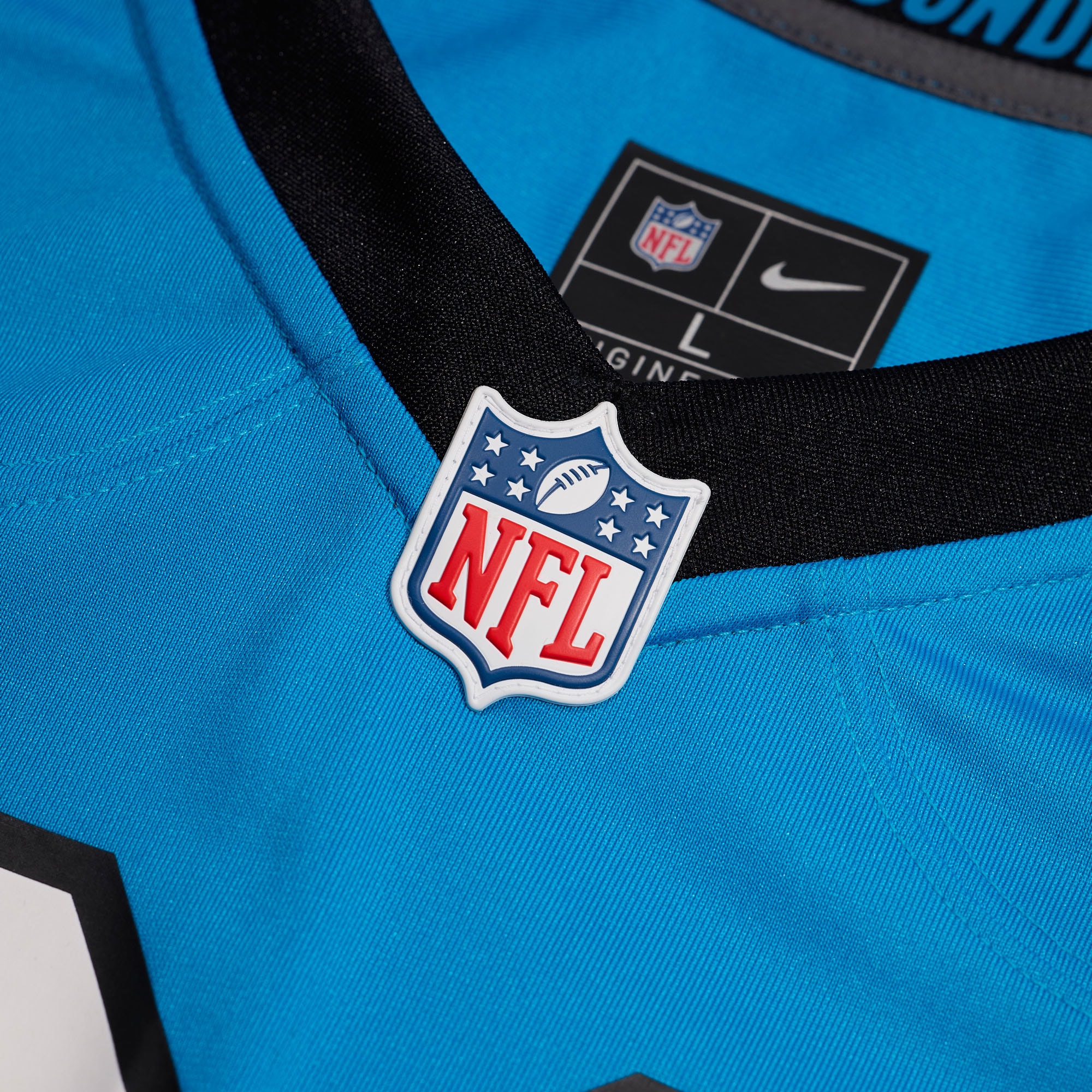 Men's Carolina Panthers Jeremy Chinn Blue Alternate Game Jersey JS8325 nicesnker - Image 4