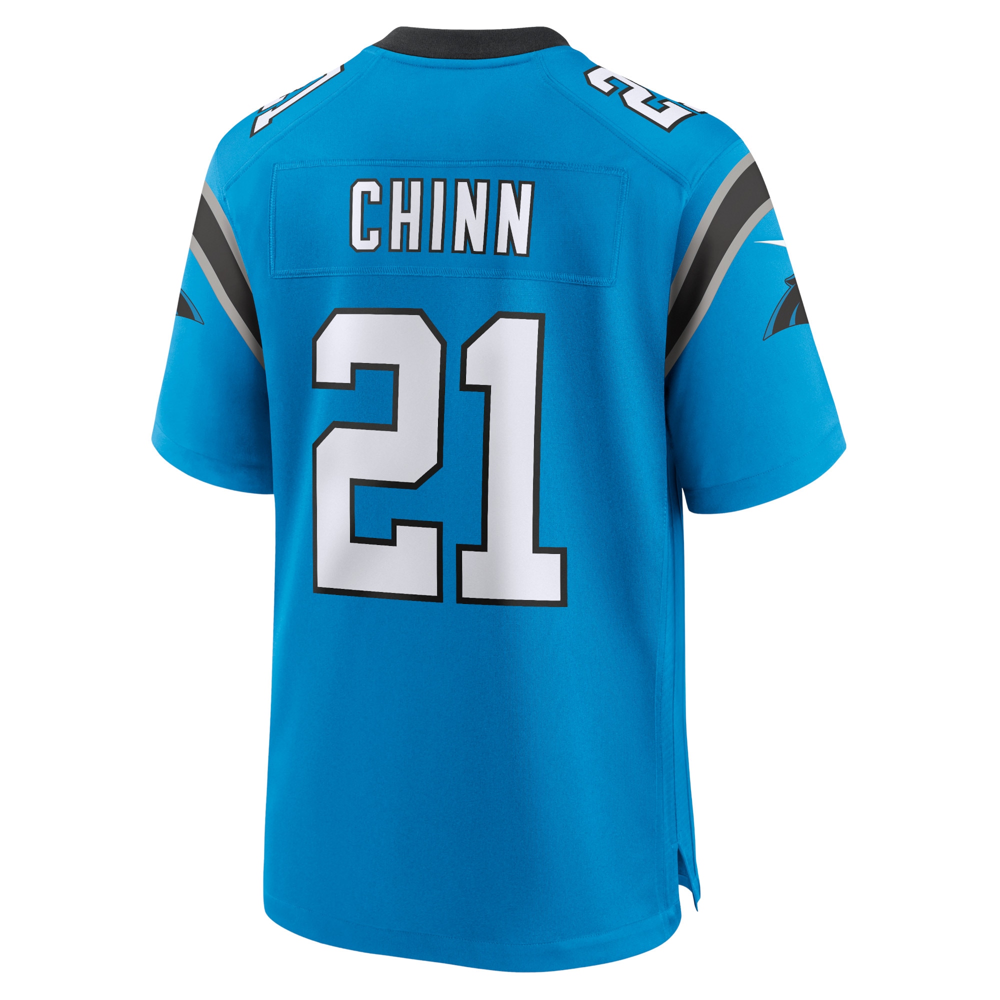 Men's Carolina Panthers Jeremy Chinn Blue Alternate Game Jersey JS8325 nicesnker - Image 3
