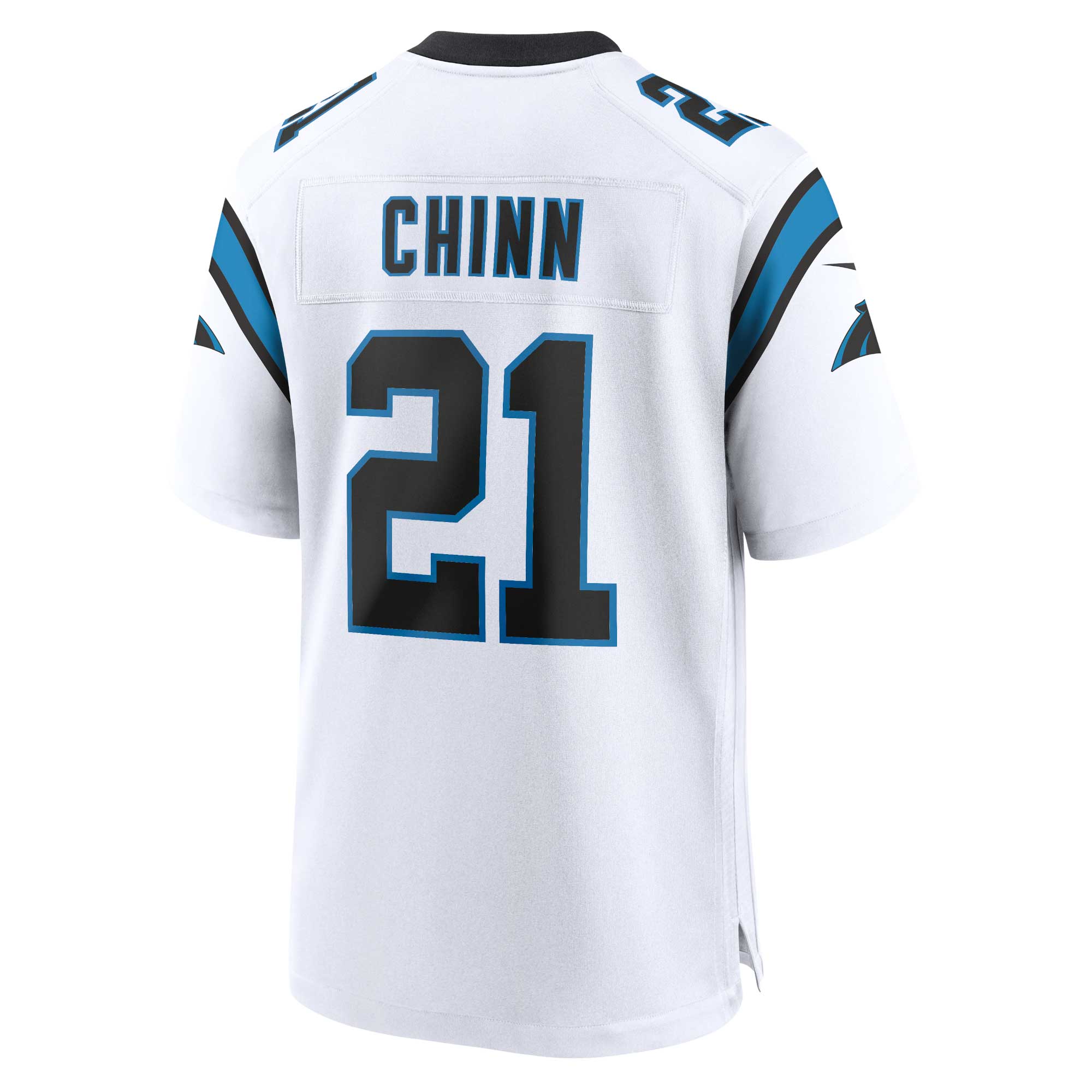 Men's Carolina Panthers Jeremy Chinn White Game Jersey JS7988 nicesnker - Image 3