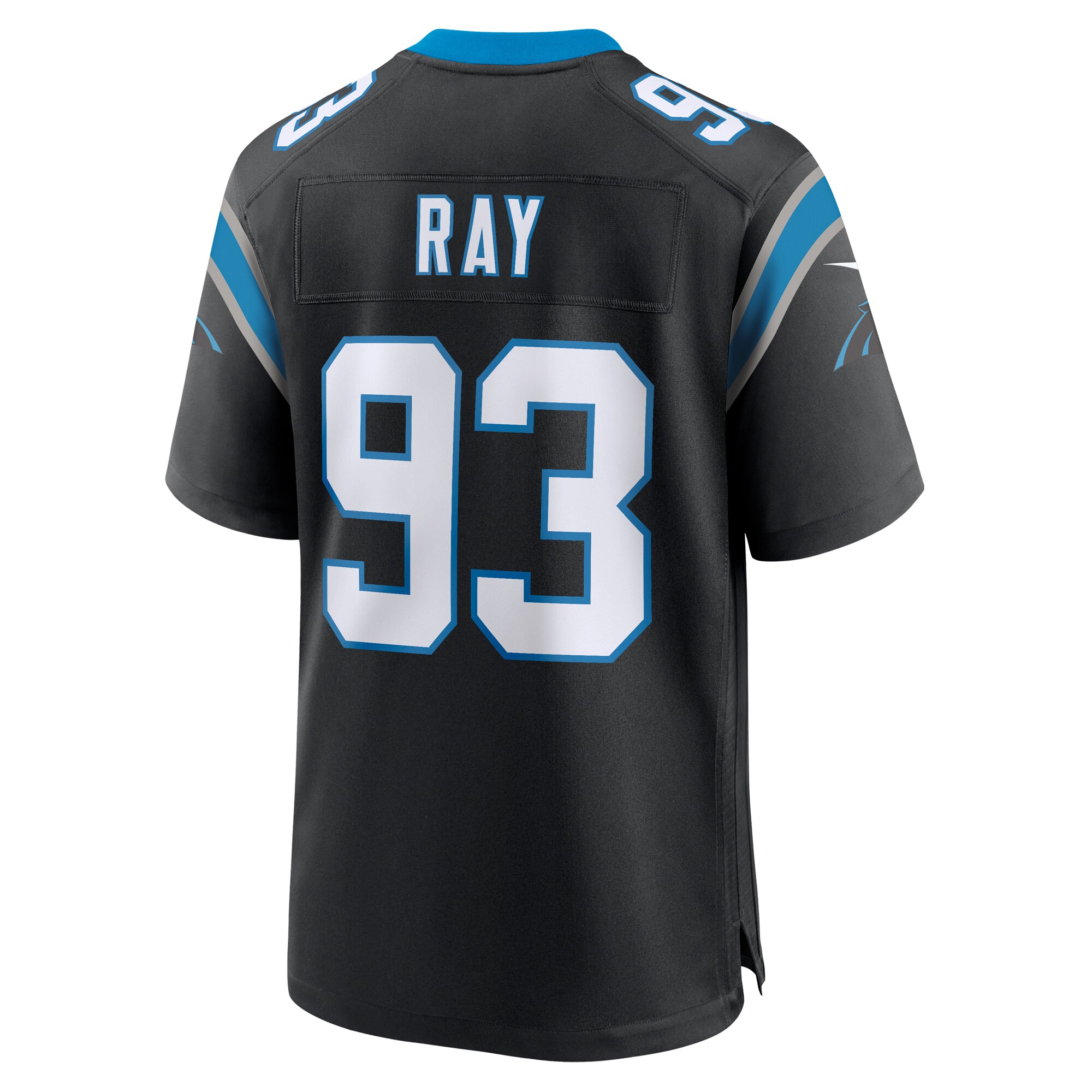 Men's Carolina Panthers LaBryan Ray Black Team Game Jersey JS2737 nicesnker - Image 3