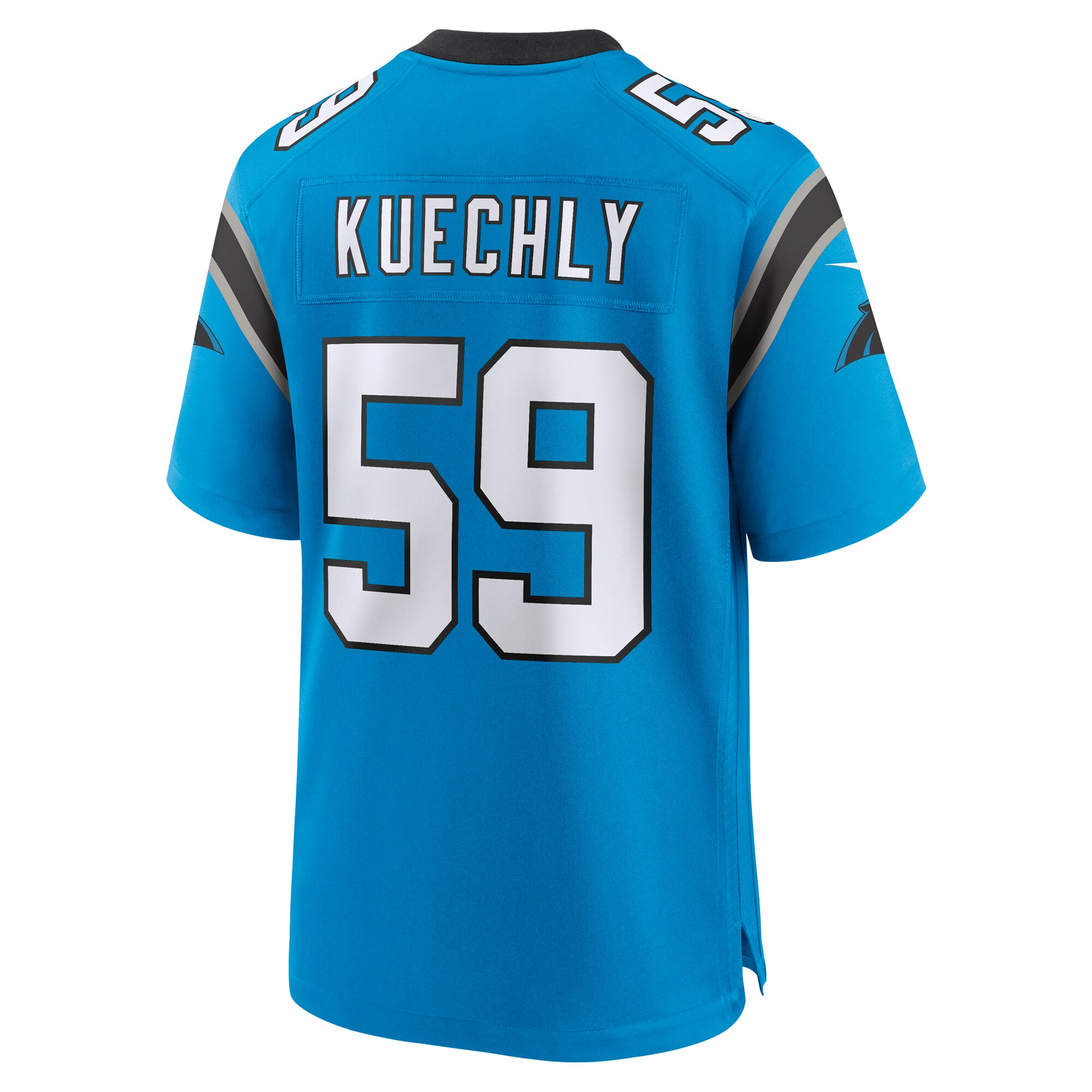 Men's Carolina Panthers Luke Kuechly Blue Retired Player Game Jersey JS4278 nicesnker - Image 3