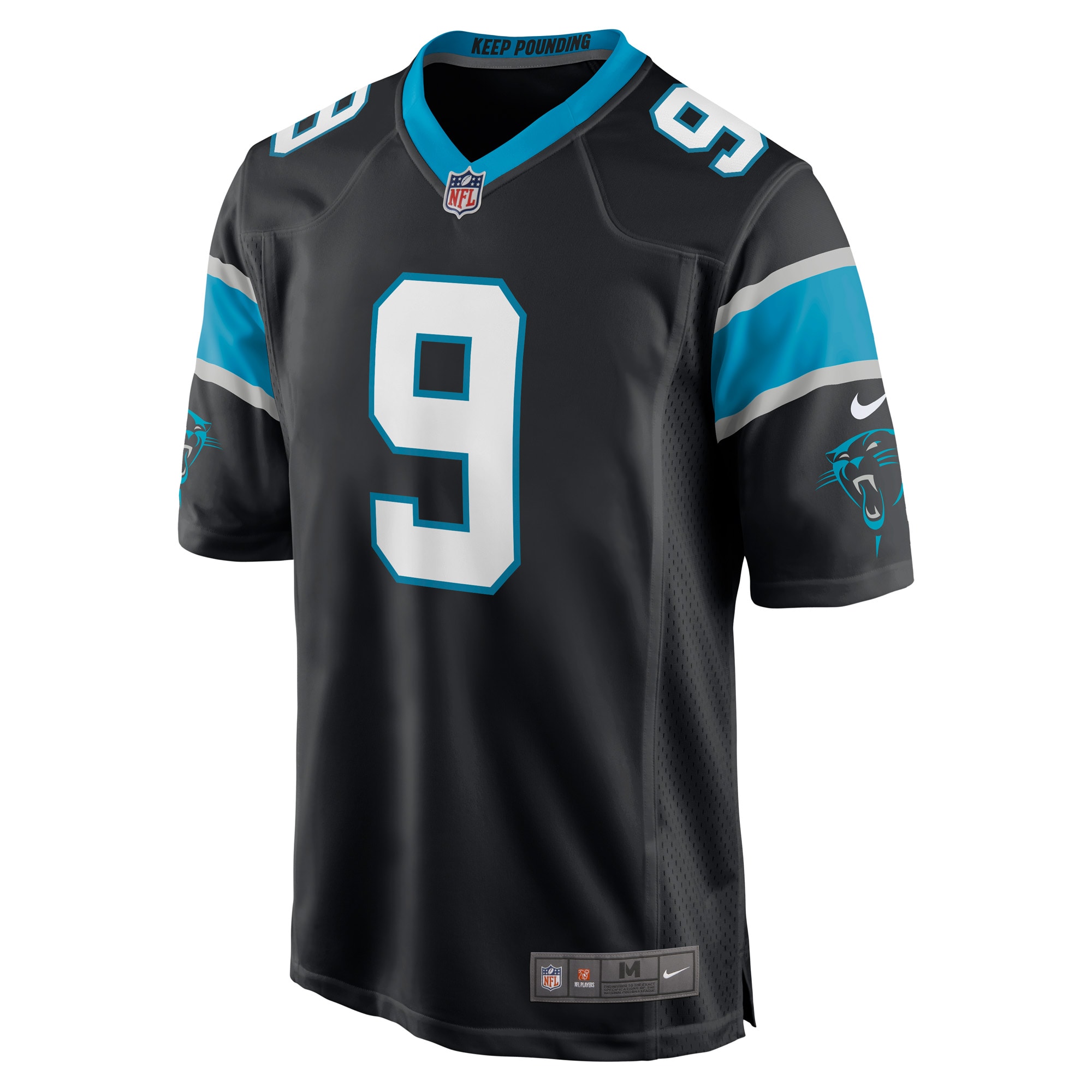 Men's Carolina Panthers Matt Corral Black Player Game Jersey JS2241 nicesnker - Image 2