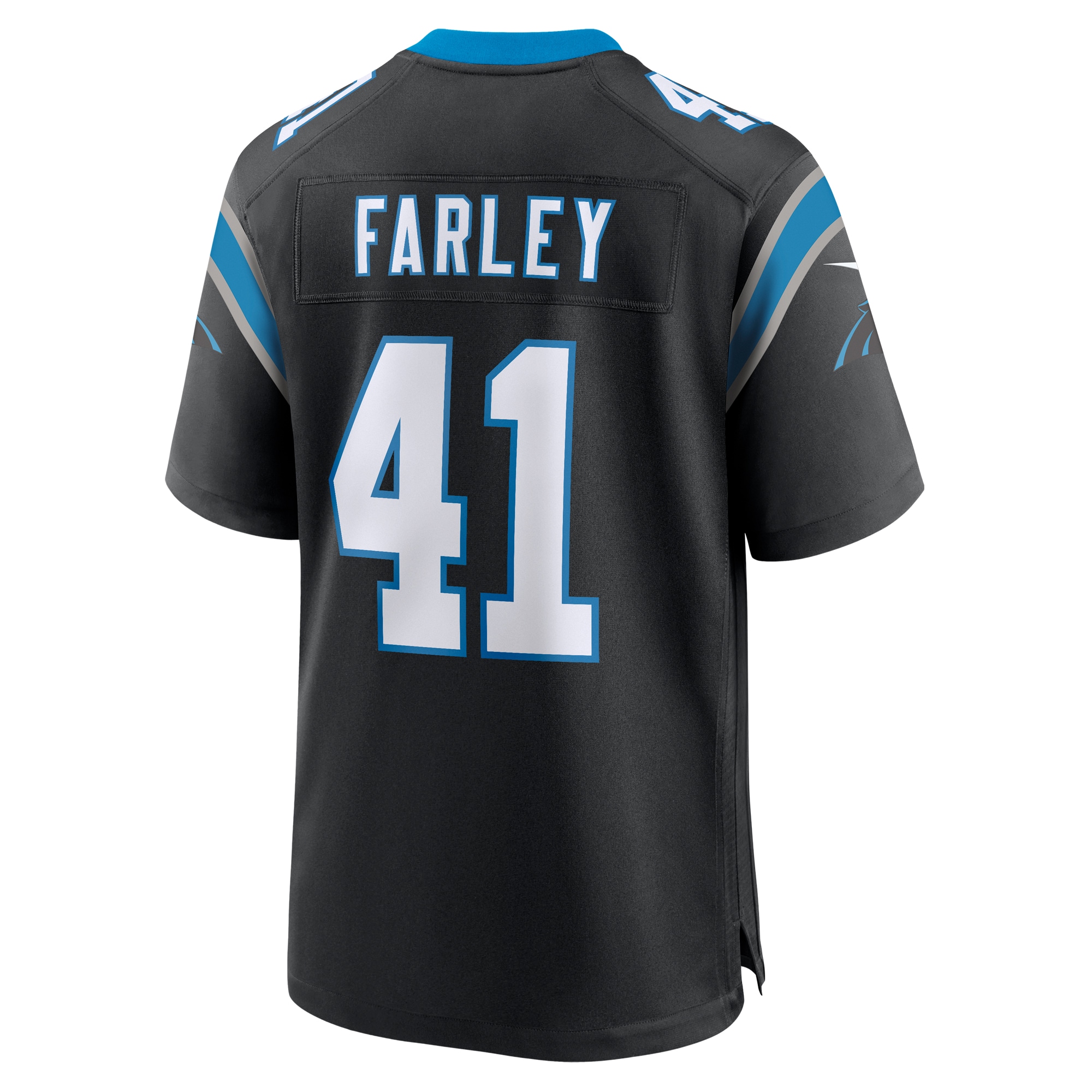 Men's Carolina Panthers Matthias Farley Black Game Jersey JS5710 nicesnker - Image 3
