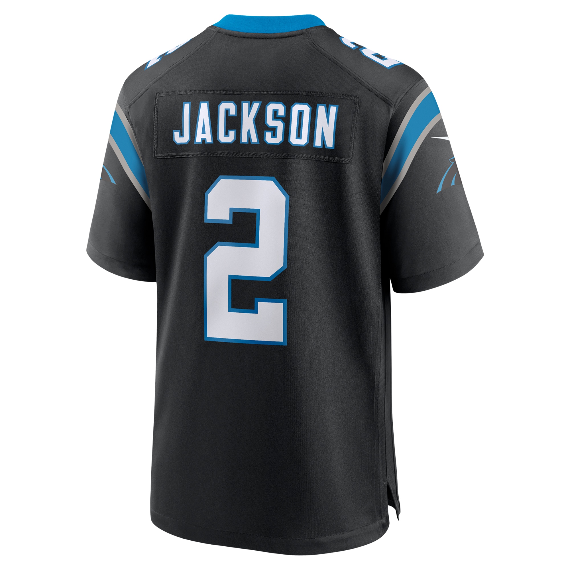 Men's Carolina Panthers Mike Jackson Black Game Jersey JS4865 nicesnker - Image 3