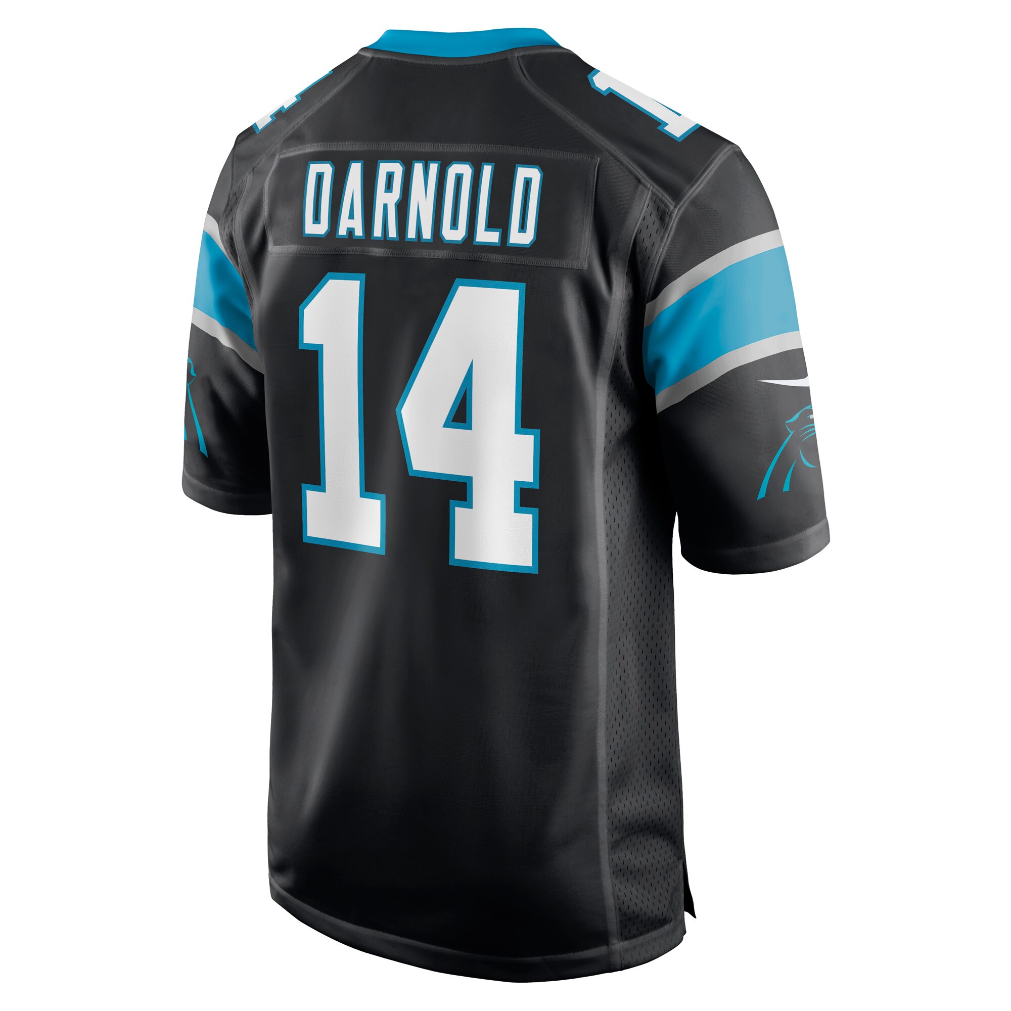 Men's Carolina Panthers Sam Darnold Black Game Player Jersey JS5459 nicesnker - Image 3