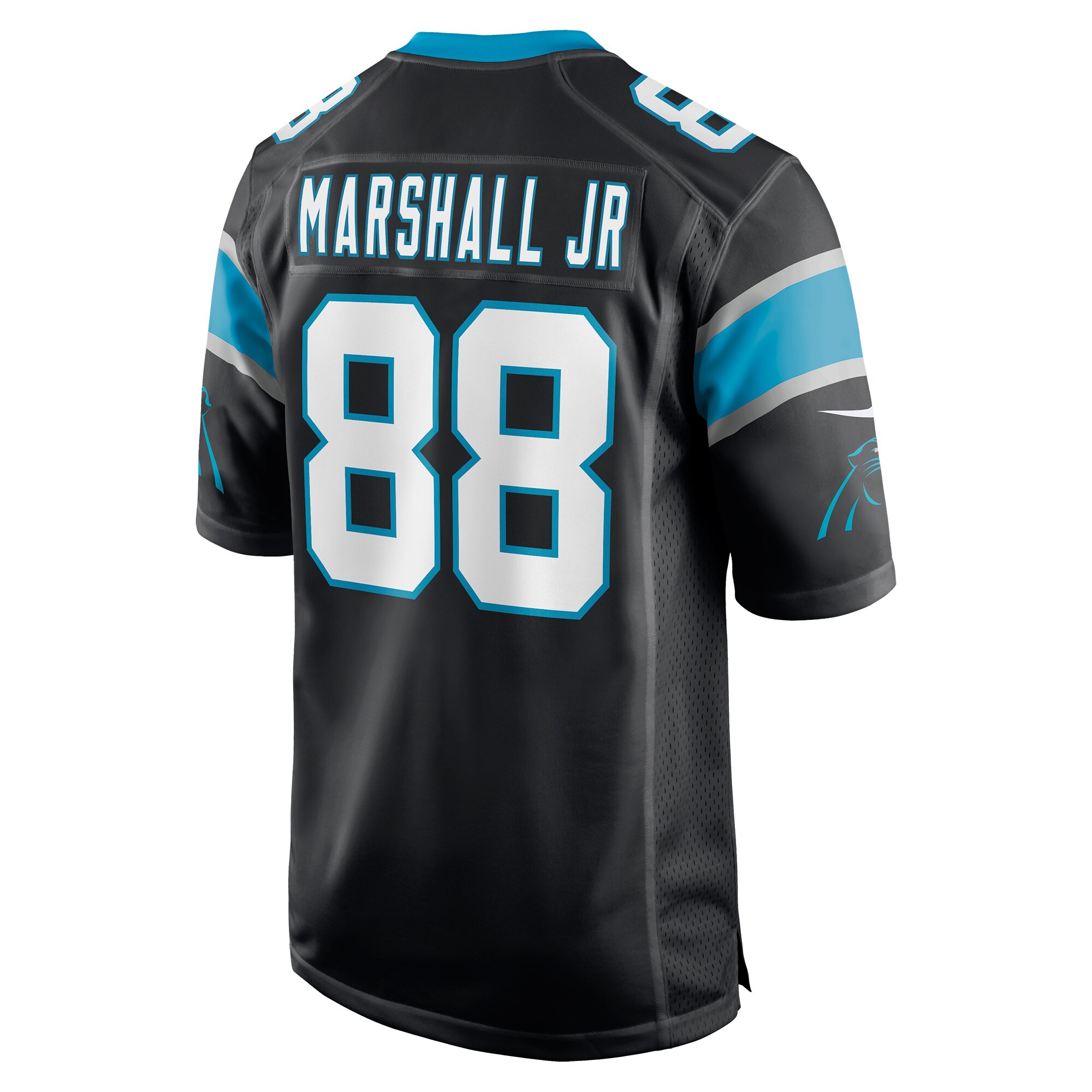 Men's Carolina Panthers Terrace Marshall Jr. Black Player Game Jersey JS9287 nicesnker - Image 3