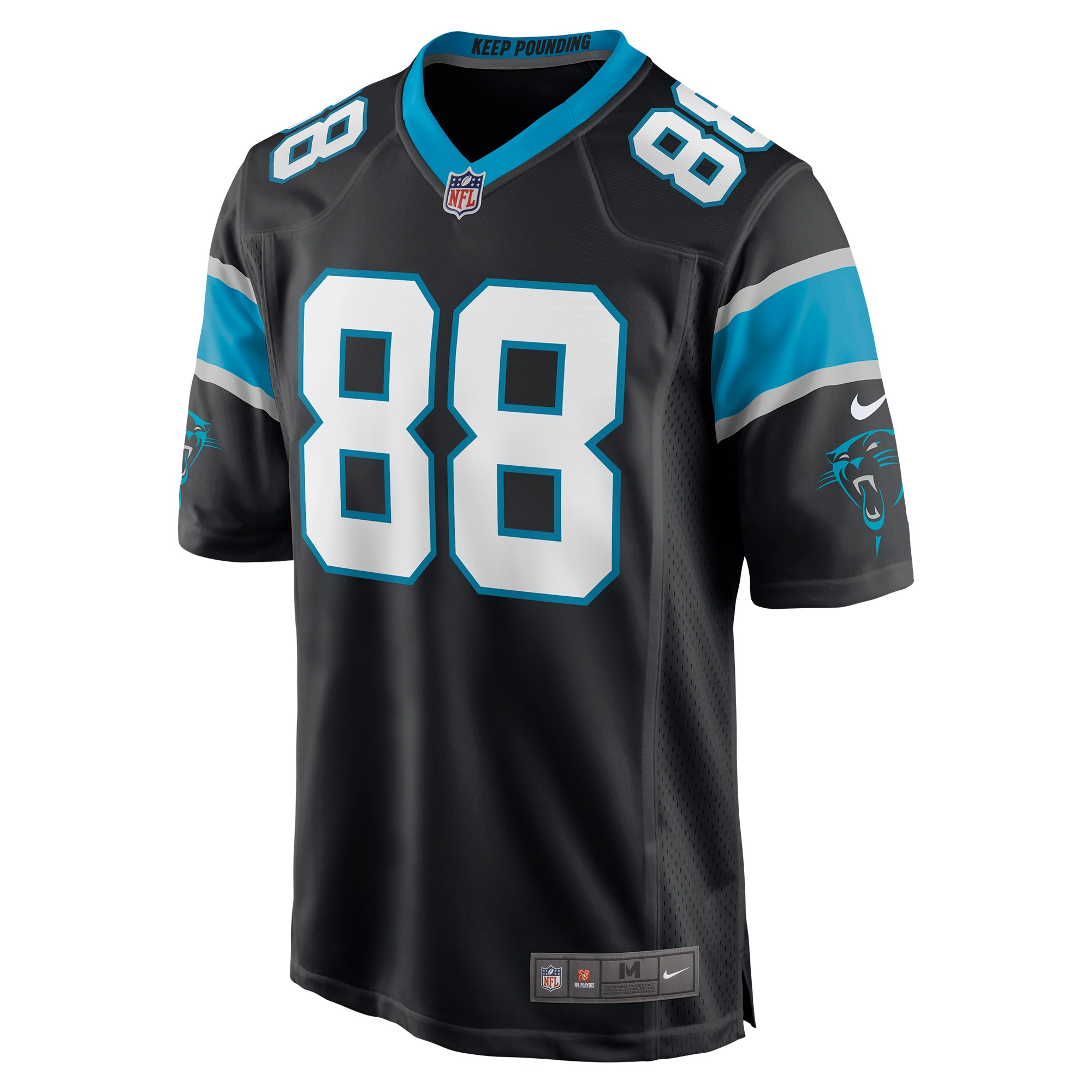 Men's Carolina Panthers Terrace Marshall Jr. Black Player Game Jersey JS9287 nicesnker - Image 2