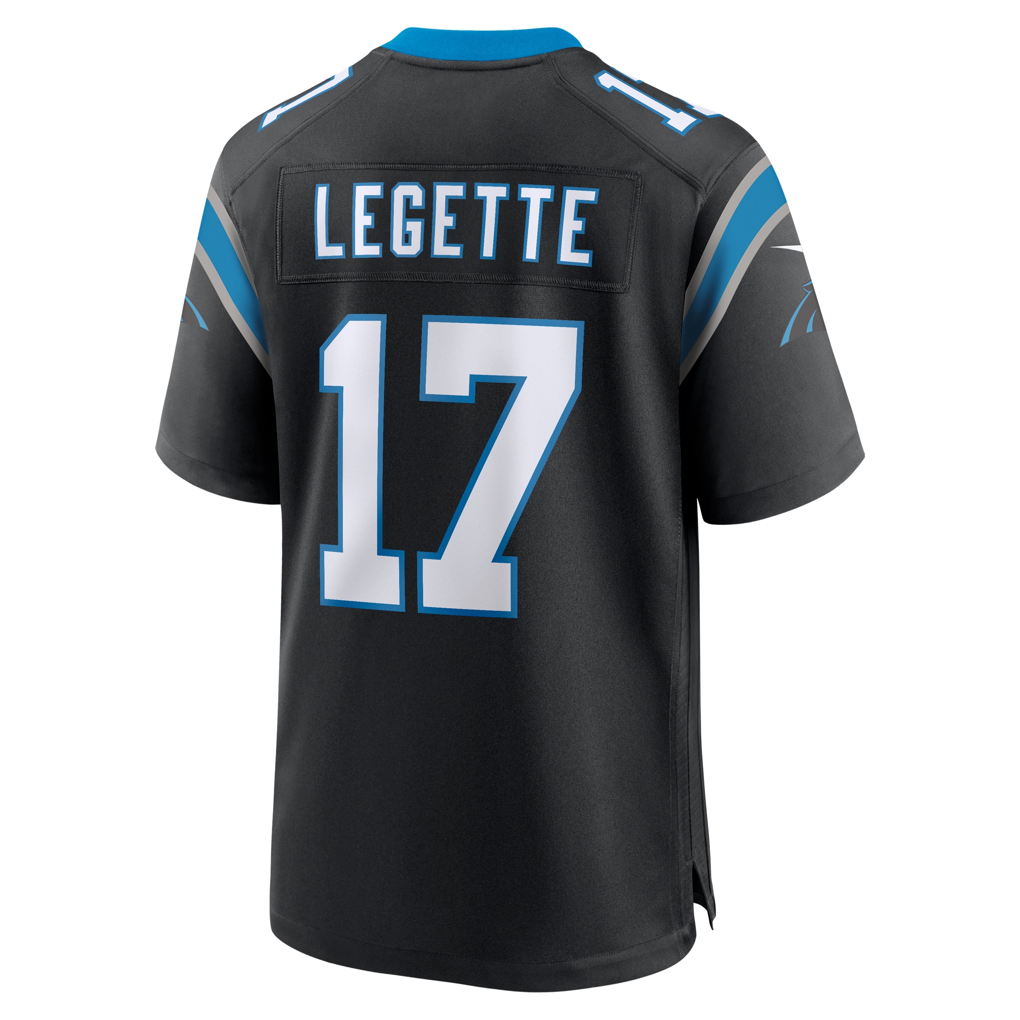 Men's Carolina Panthers Xavier Legette Black 2024 NFL First Round Pick Game Player Jersey JS6305 nicesnker - Image 3