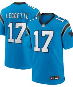 Men's Carolina Panthers Xavier Legette Blue Alternate Game Jersey JS2665 nicesnker