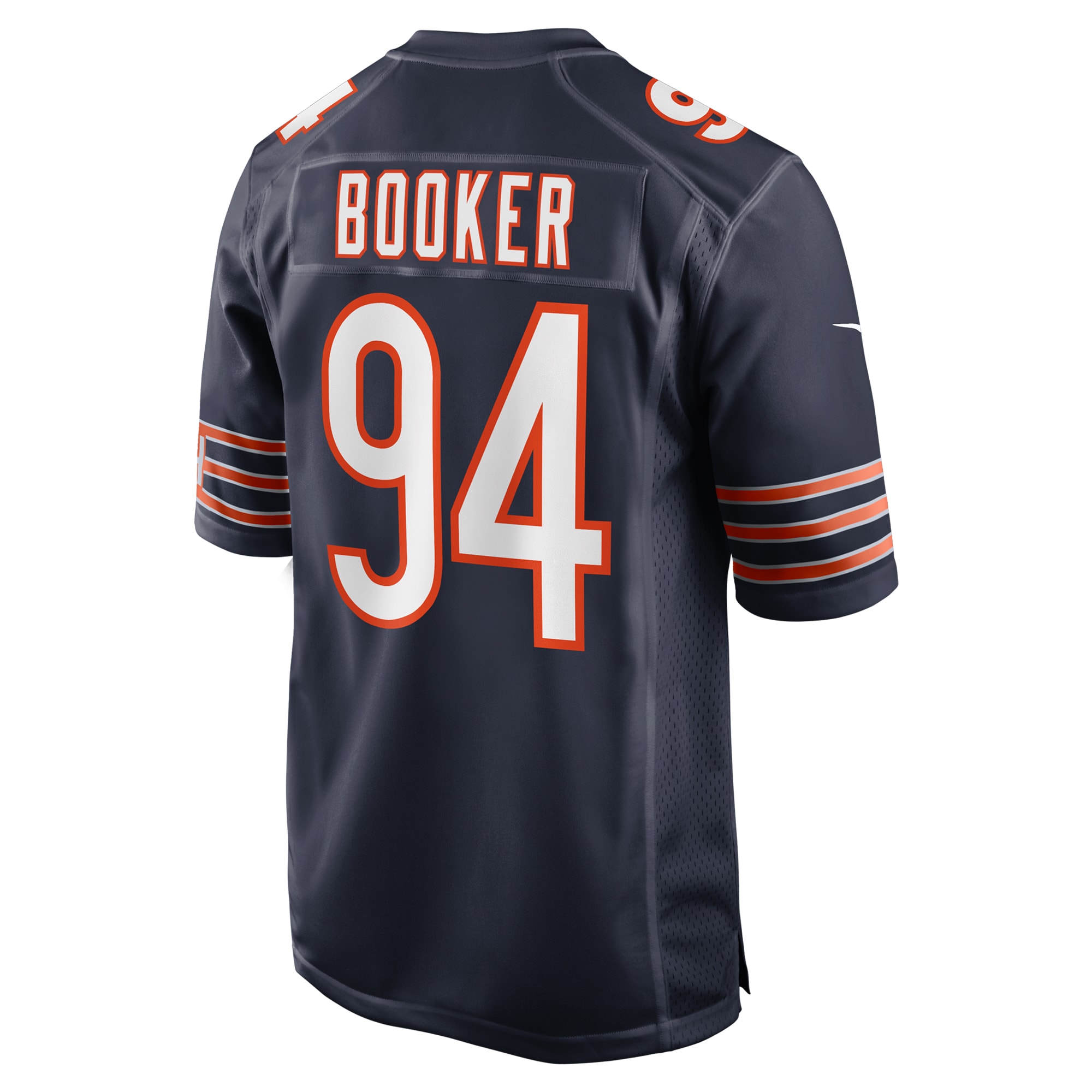 Men's Chicago Bears Austin Booker Navy Game Jersey JS6135 nicesnker - Image 3