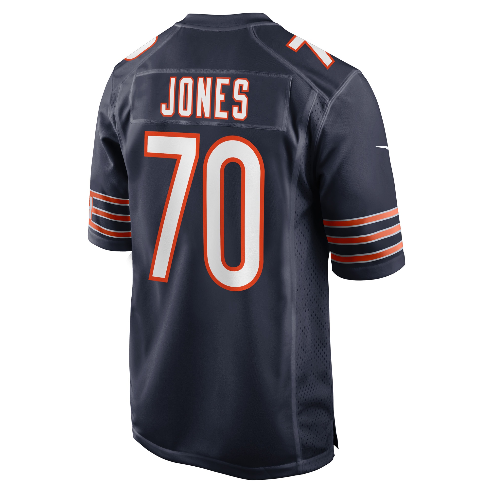 Men's Chicago Bears Braxton Jones Navy Game Player Jersey JS1687 nicesnker - Image 3