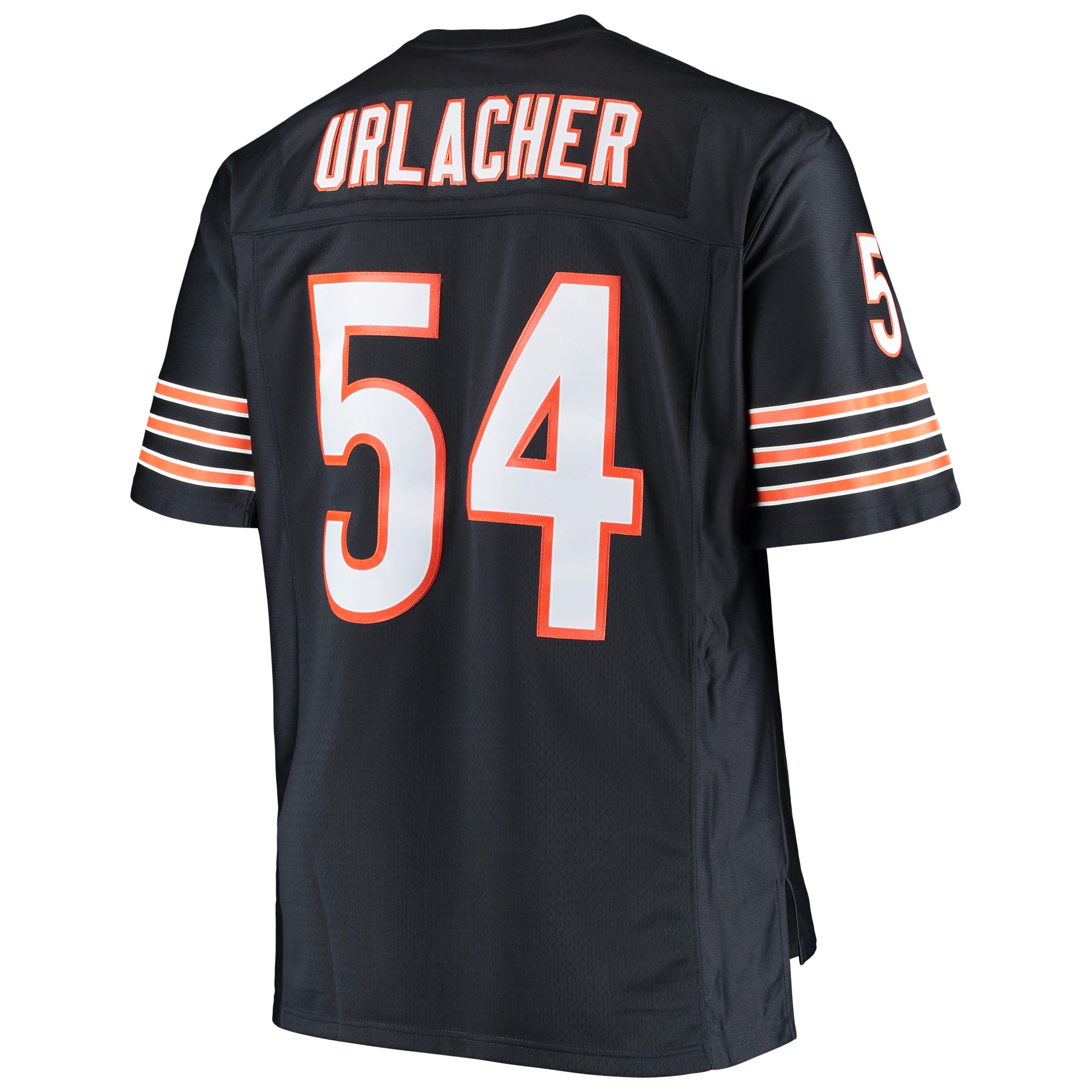 Men's Chicago Bears Brian Urlacher Mitchell & Ness Navy Big & Tall 2001 Retired Player Jersey JS3492 nicesnker - Image 3
