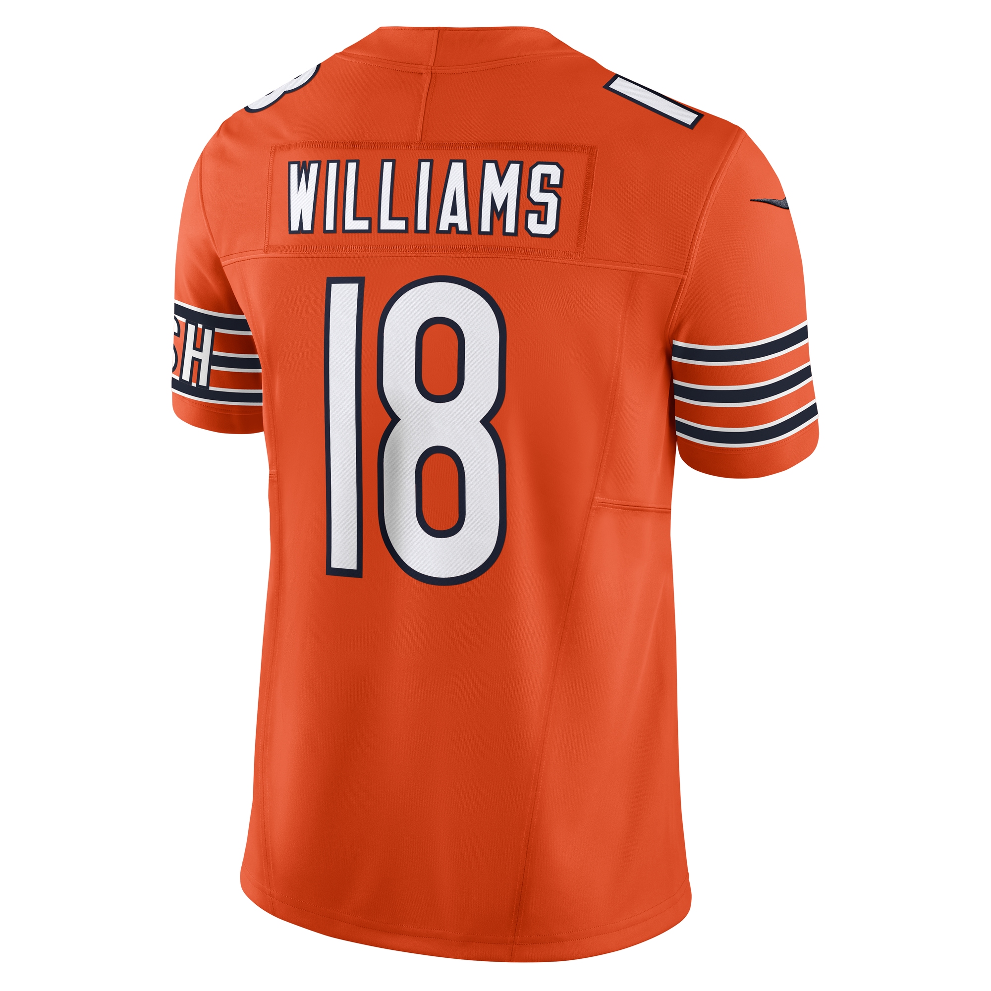 Men's Chicago Bears Caleb Williams Orange Vapor F.U.S.E. Limited Jersey JS8431 nicesnker - Image 3