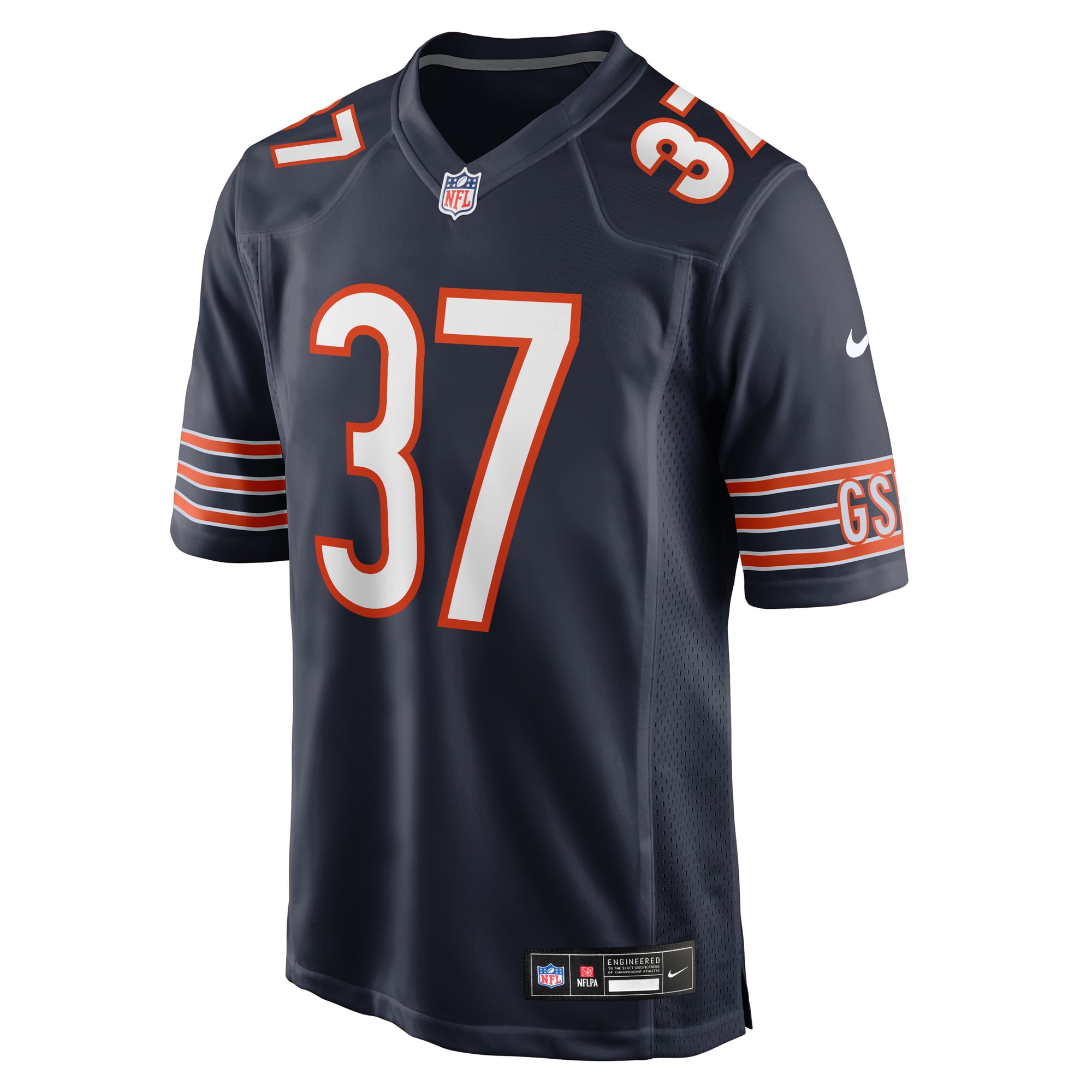 Men's Chicago Bears Demetric Felton Jr. Navy Team Game Jersey JS2929 nicesnker - Image 2