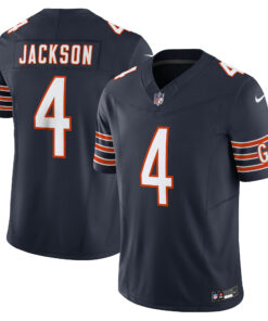 Men's Chicago Bears Eddie Jackson Navy Vapor F.U.S.E. Limited Jersey JS3928 nicesnker