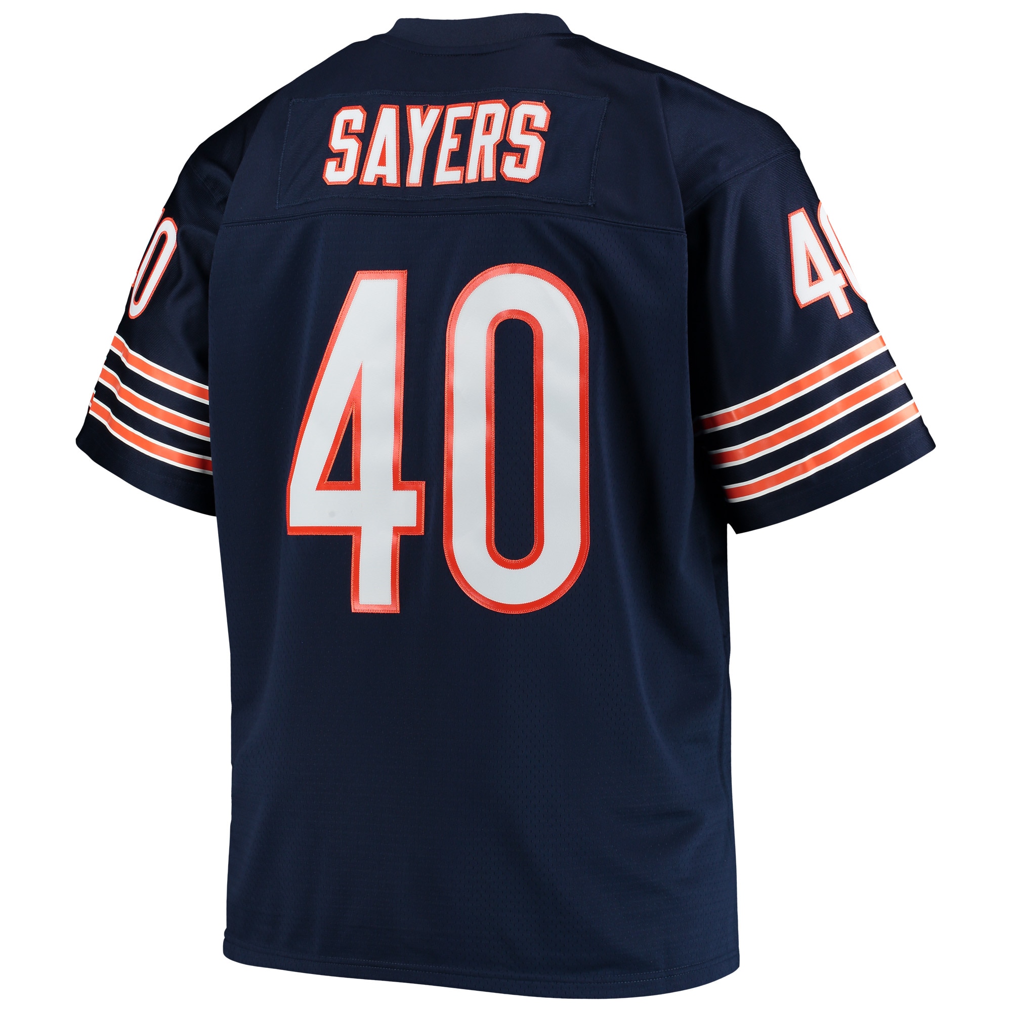 Men's Chicago Bears Gale Sayers Mitchell & Ness Navy Big & Tall 1969 Retired Player Jersey JS4413 nicesnker - Image 3