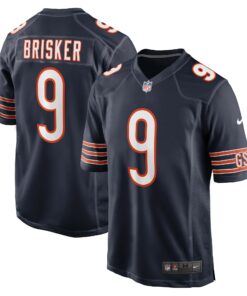 Men's Chicago Bears Jaquan Brisker Navy Game Player Jersey JS2147 nicesnker