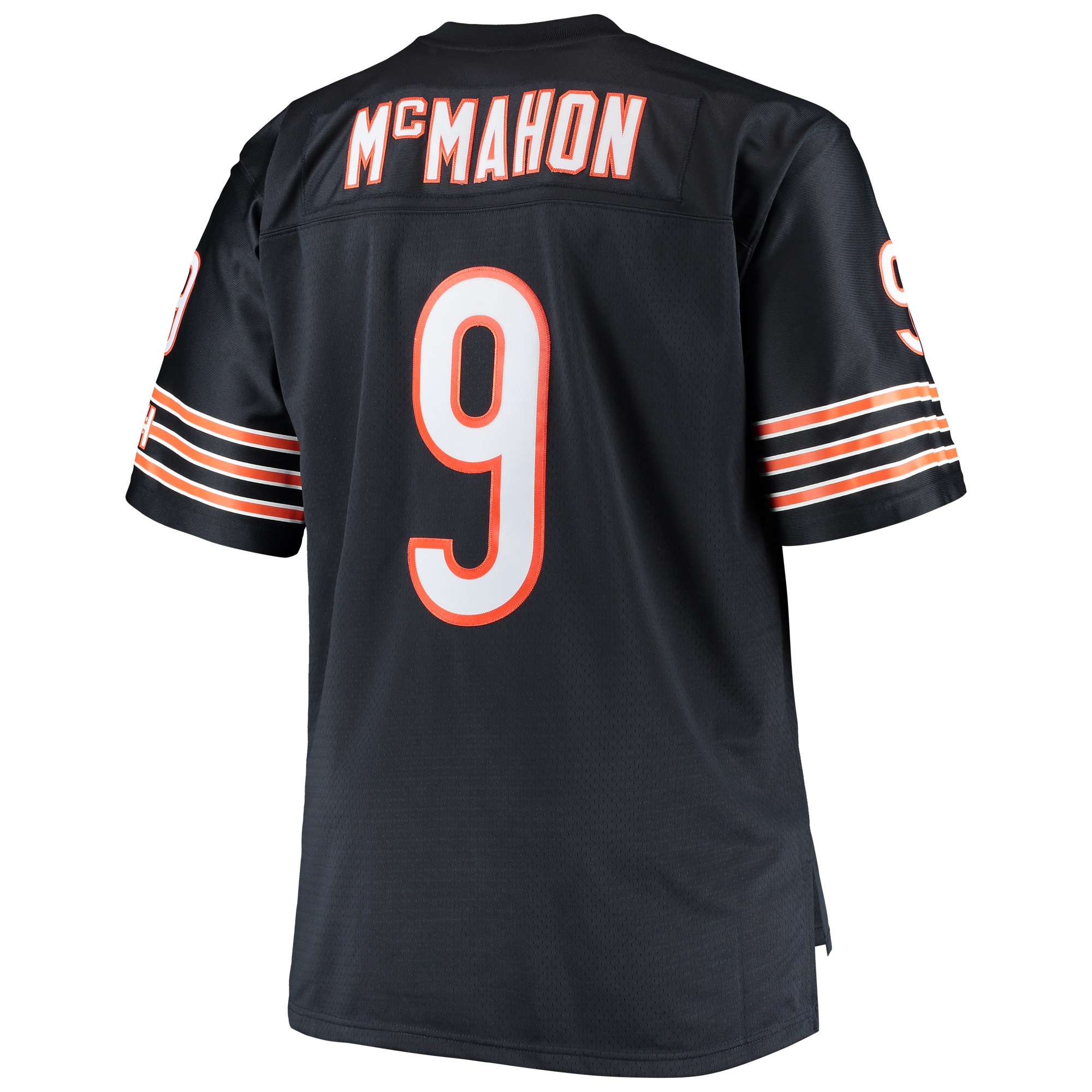 Men's Chicago Bears Jim McMahon Mitchell & Ness Navy Big & Tall 1985 Retired Player Jersey JS6152 nicesnker - Image 3