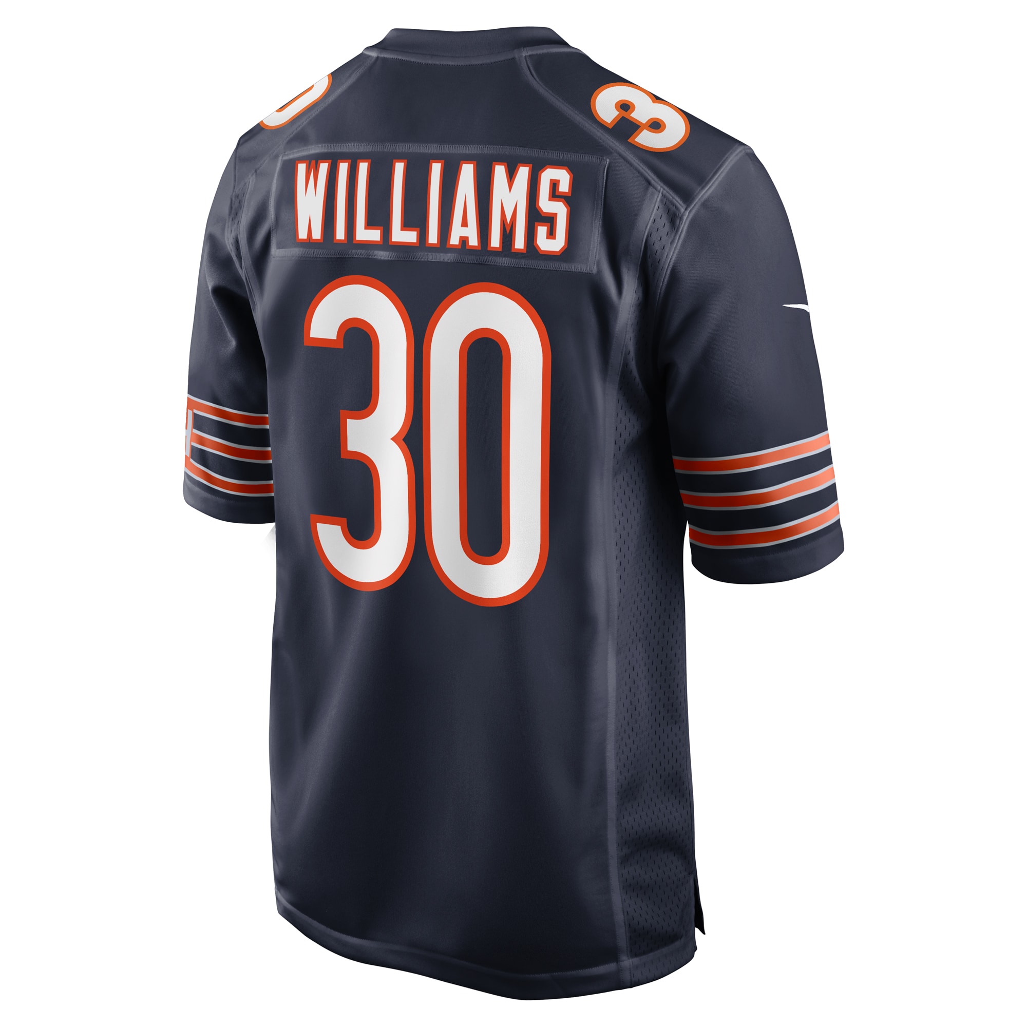 Men's Chicago Bears Joejuan Williams Navy Game Jersey JS2602 nicesnker - Image 3