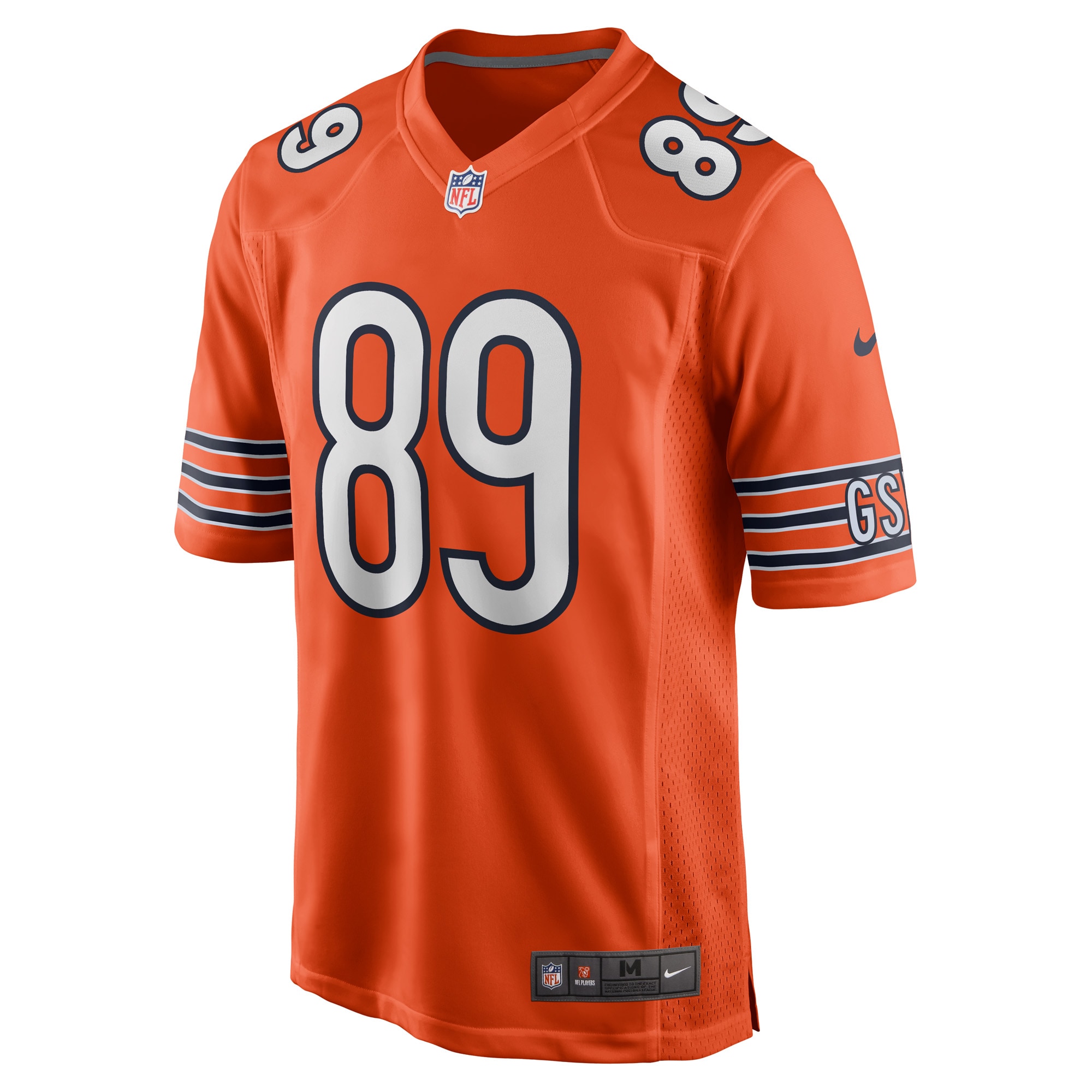 Men's Chicago Bears Mike Ditka Orange Retired Player Jersey JS9903 nicesnker - Image 2