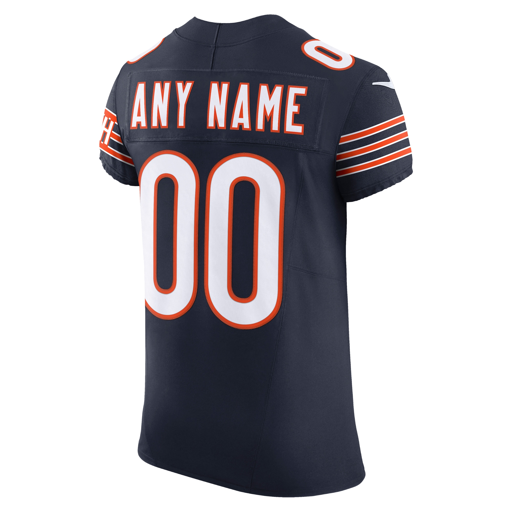 Men's Chicago Bears Navy Vapor F.U.S.E. Elite Custom Jersey JS7077 nicesnker - Image 3