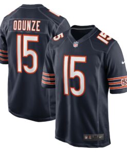 Men's Chicago Bears Rome Odunze Navy Player Game Jersey JS5774 nicesnker
