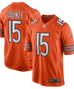 Men's Chicago Bears Rome Odunze Orange Alternate Game Jersey JS4462 nicesnker