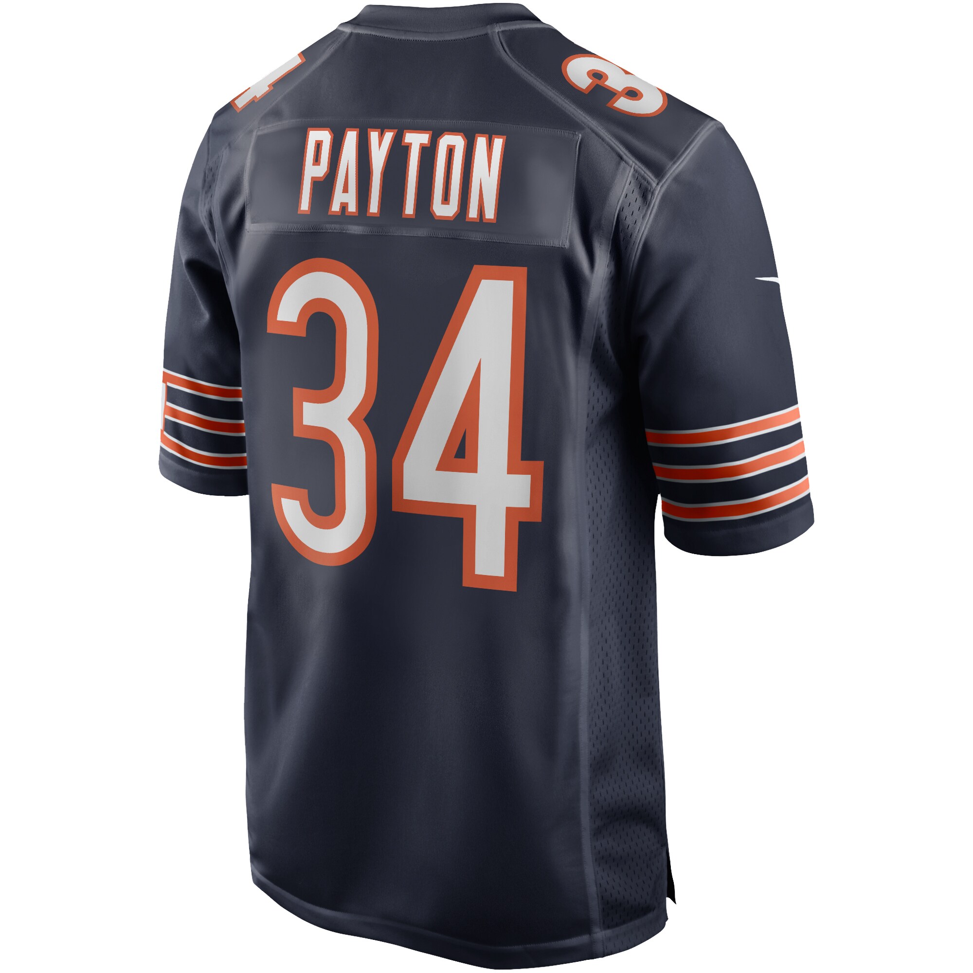Men's Chicago Bears Walter Payton Navy Game Retired Player Jersey JS4281 nicesnker - Image 3