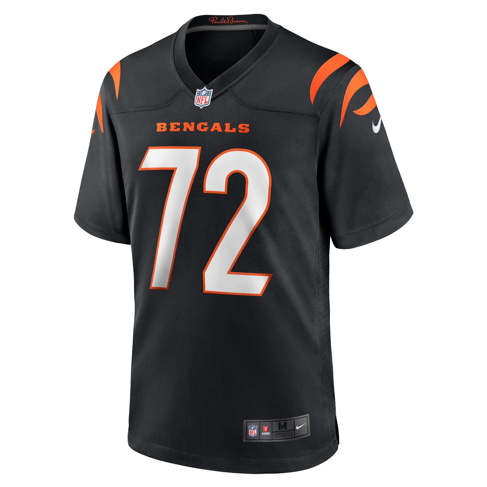 Men's Cincinnati Bengals Domenique Davis Black Game Player Jersey JS4576 nicesnker - Image 2