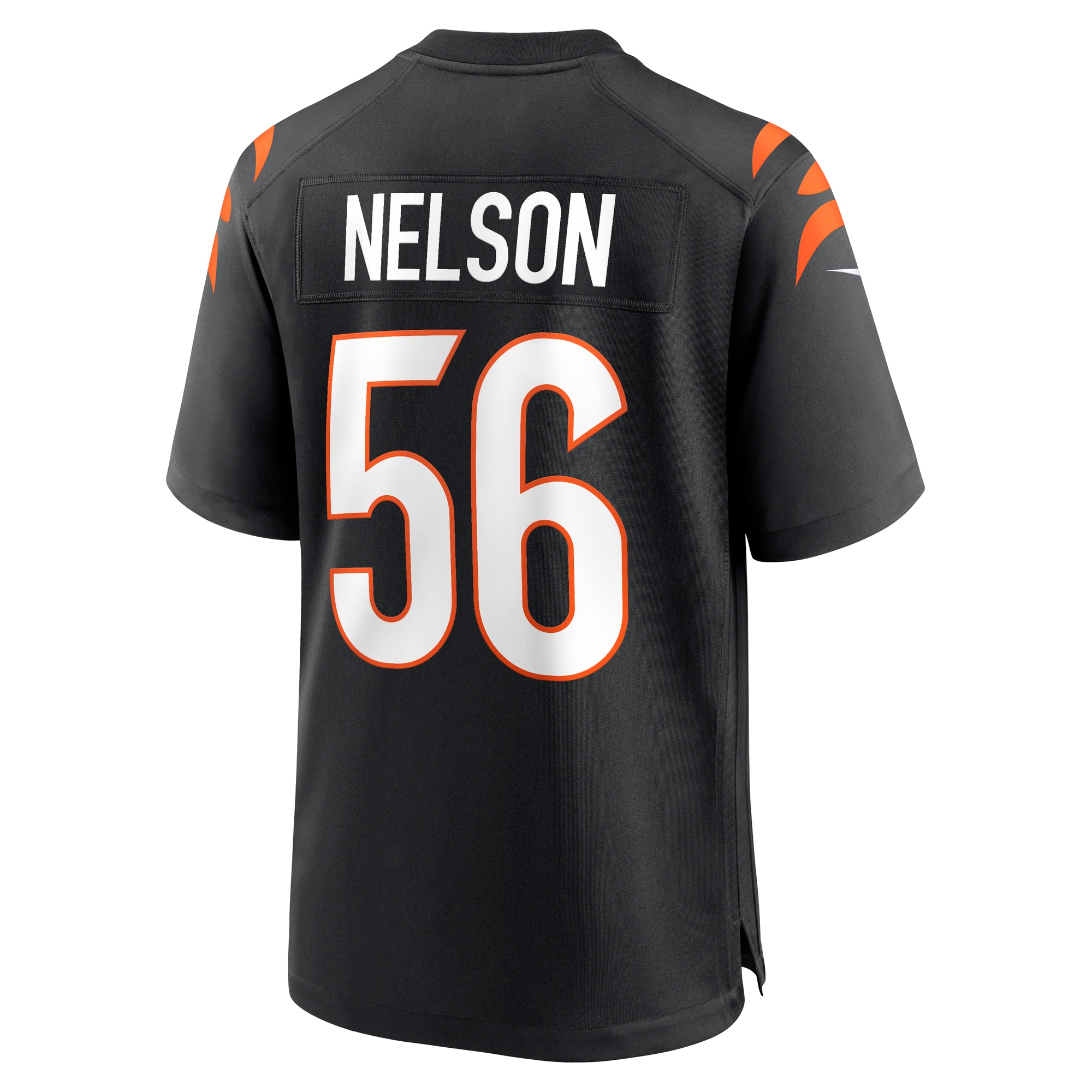Men's Cincinnati Bengals Garrett Nelson Black Game Jersey JS9843 nicesnker - Image 3