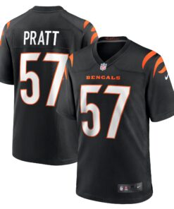 Men's Cincinnati Bengals Germaine Pratt Black Game Jersey JS2390 nicesnker