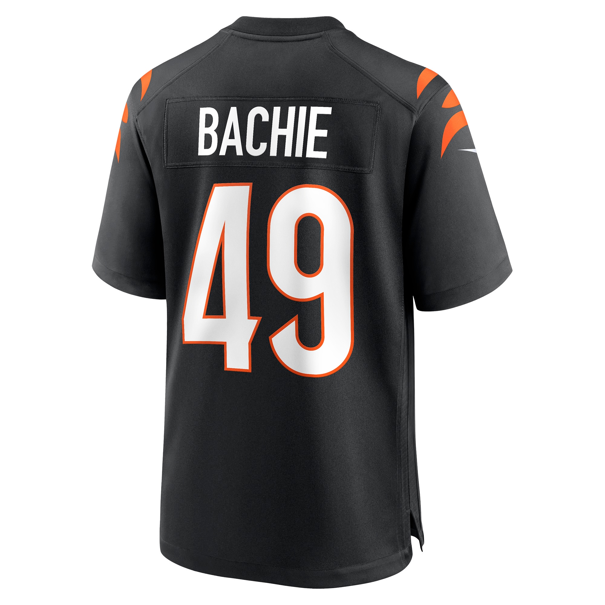 Men's Cincinnati Bengals Joe Bachie Black Game Jersey JS6539 nicesnker - Image 3