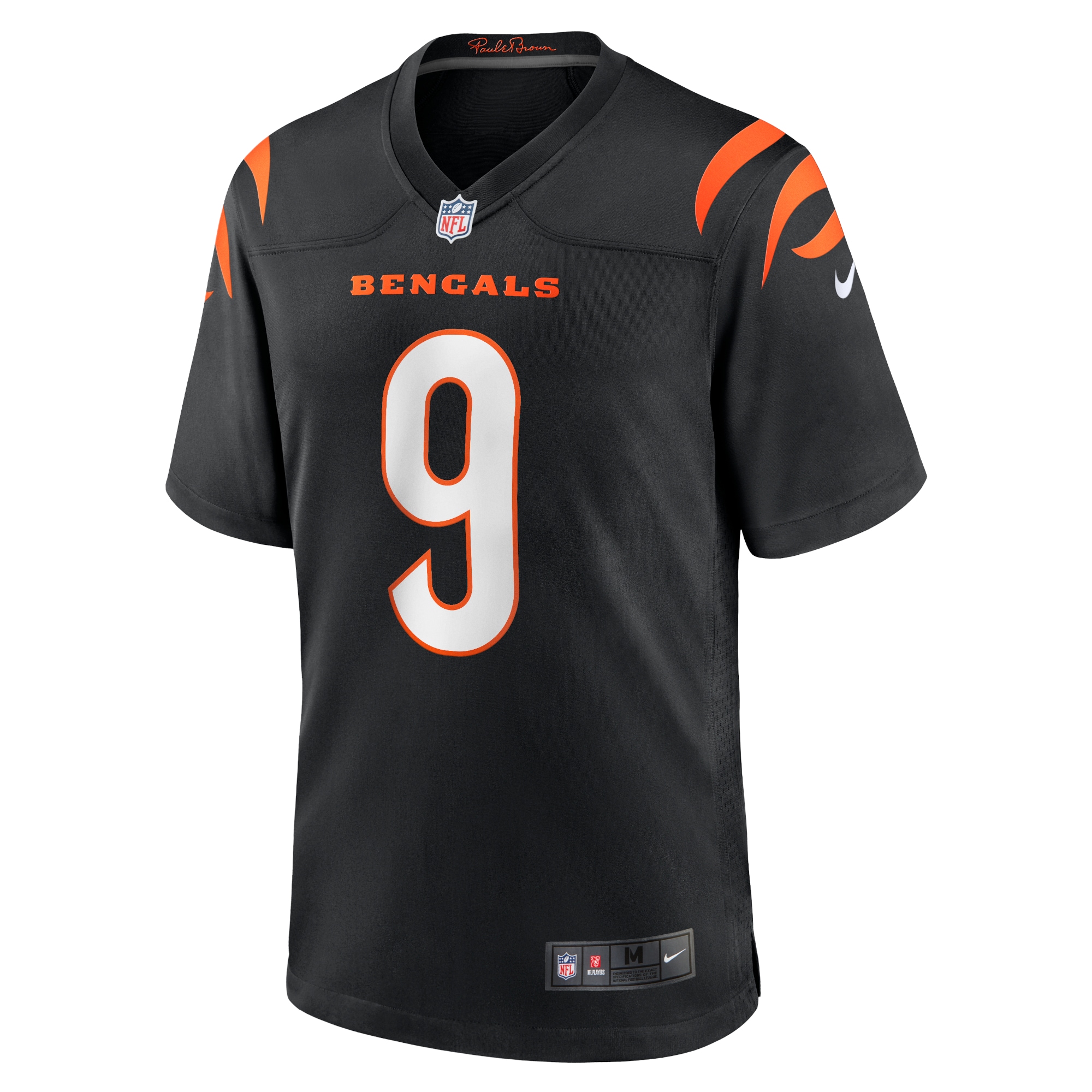 Men's Cincinnati Bengals Joe Burrow Black Player Game Jersey JS9156 nicesnker - Image 2