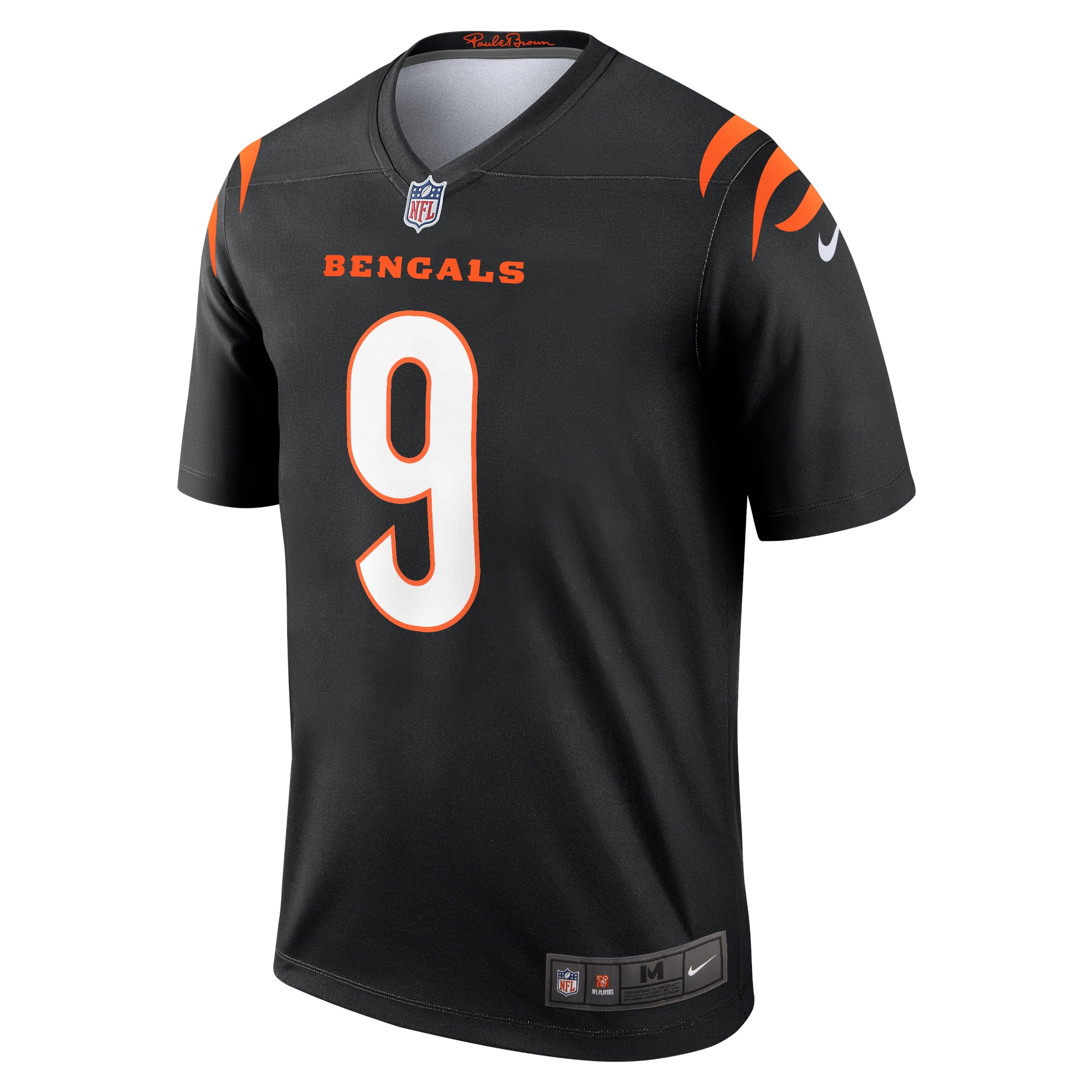 Men's Cincinnati Bengals Joe Burrow Black Team Legend Player Performance Top JS4939 nicesnker - Image 2