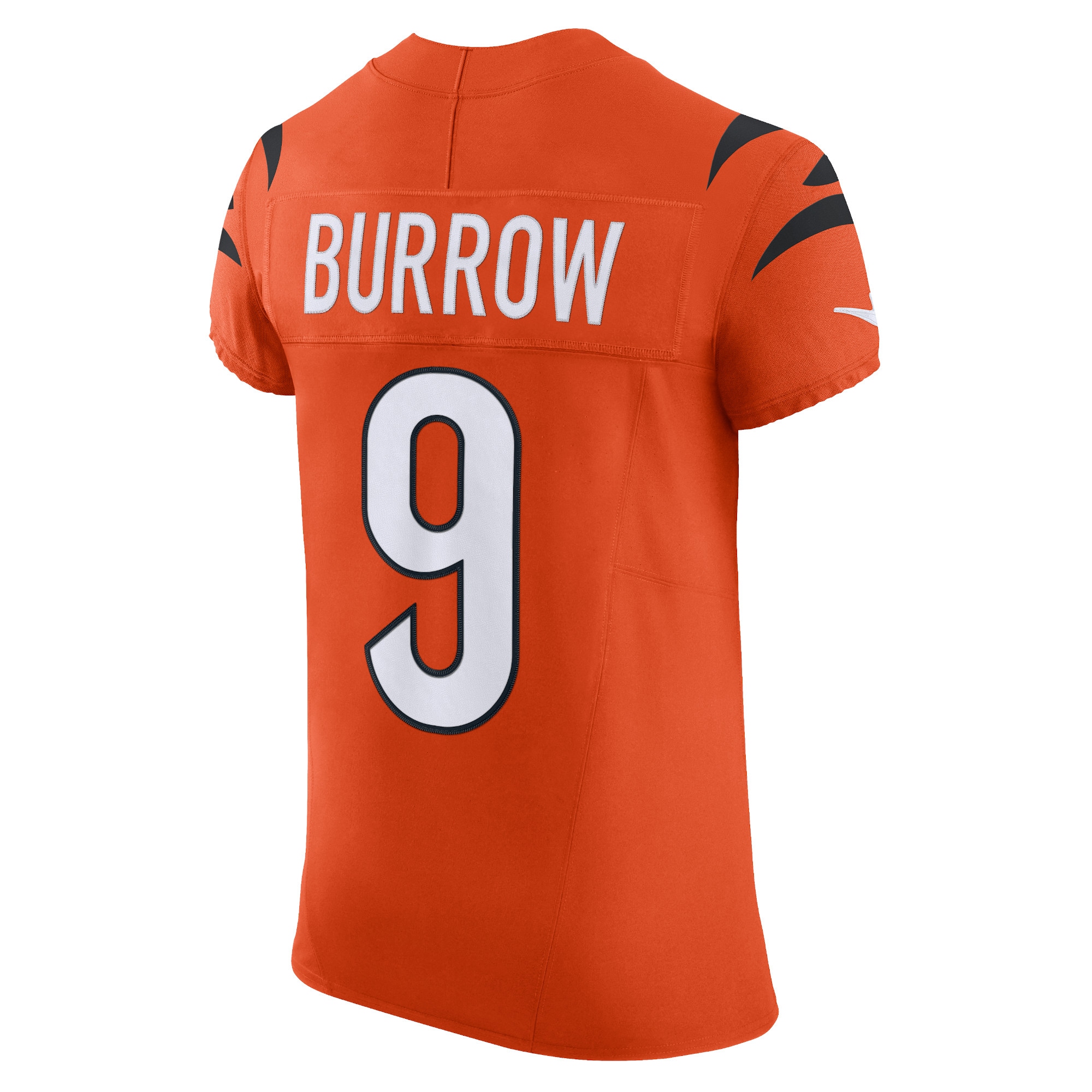 Men's Cincinnati Bengals Joe Burrow Orange Vapor F.U.S.E. Elite Jersey JS6554 nicesnker - Image 3