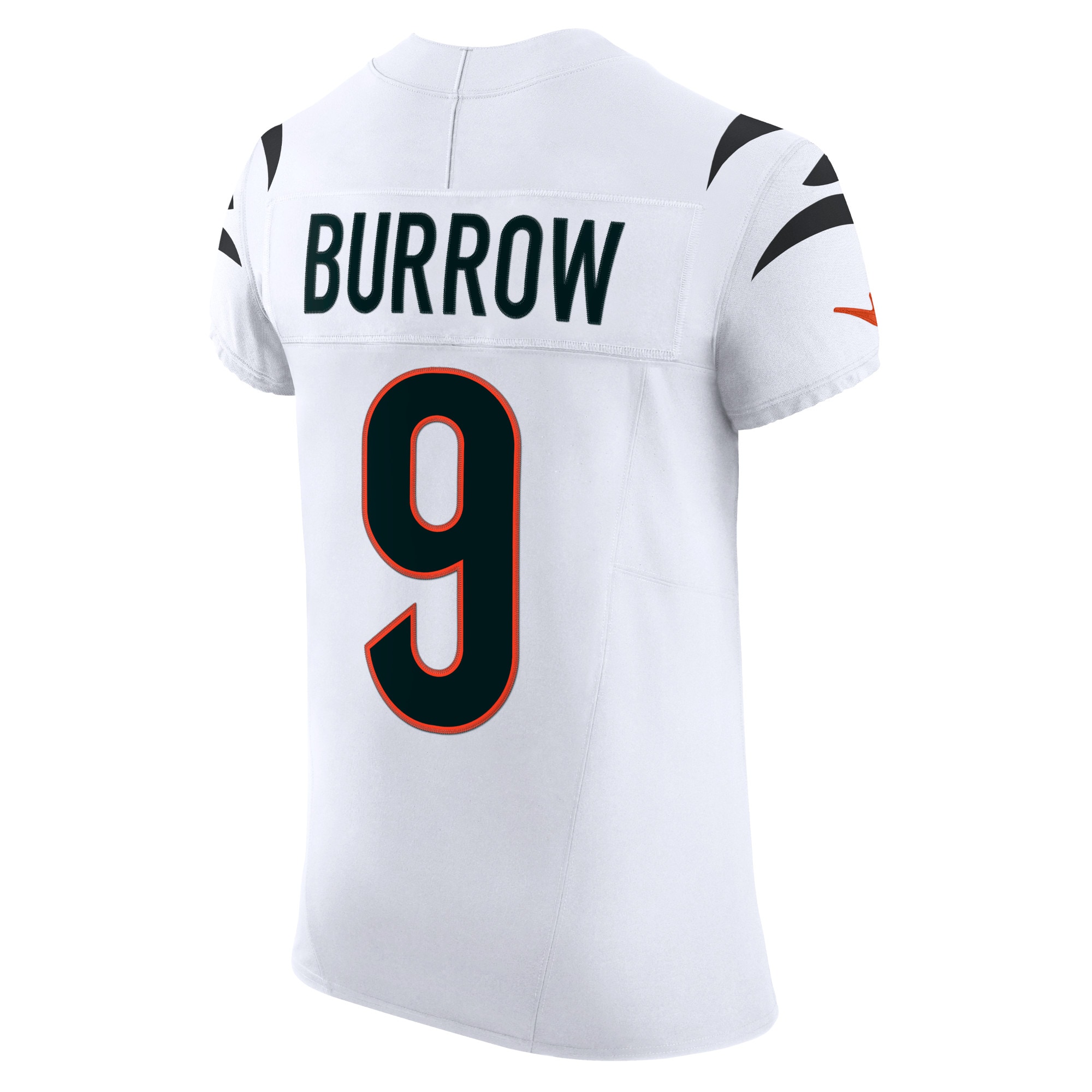 Men's Cincinnati Bengals Joe Burrow White Vapor F.U.S.E. Elite Jersey JS9552 nicesnker - Image 3