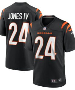 Men's Cincinnati Bengals Sidney Jones Black Game Jersey JS7358 nicesnker