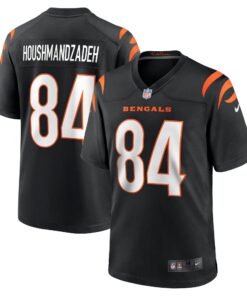 Men's Cincinnati Bengals T. J. Houshmandzadeh Black Team Retired Player Game Jersey JS4853 nicesnker