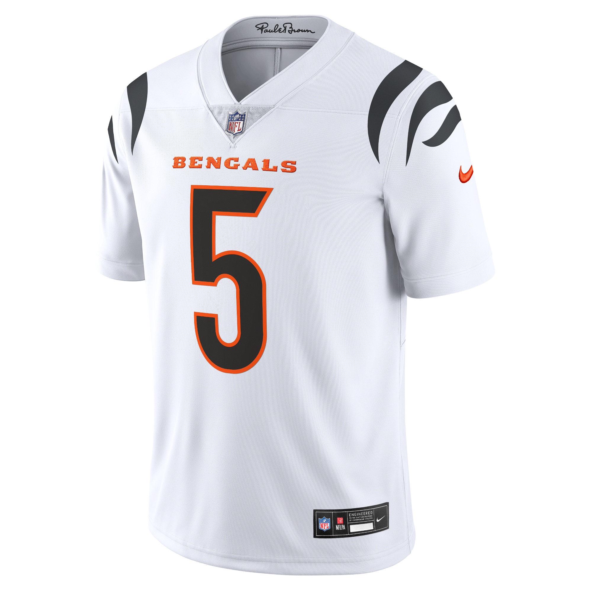 Men's Cincinnati Bengals Tee Higgins White Vapor Untouchable Limited Jersey JS6379 nicesnker - Image 2