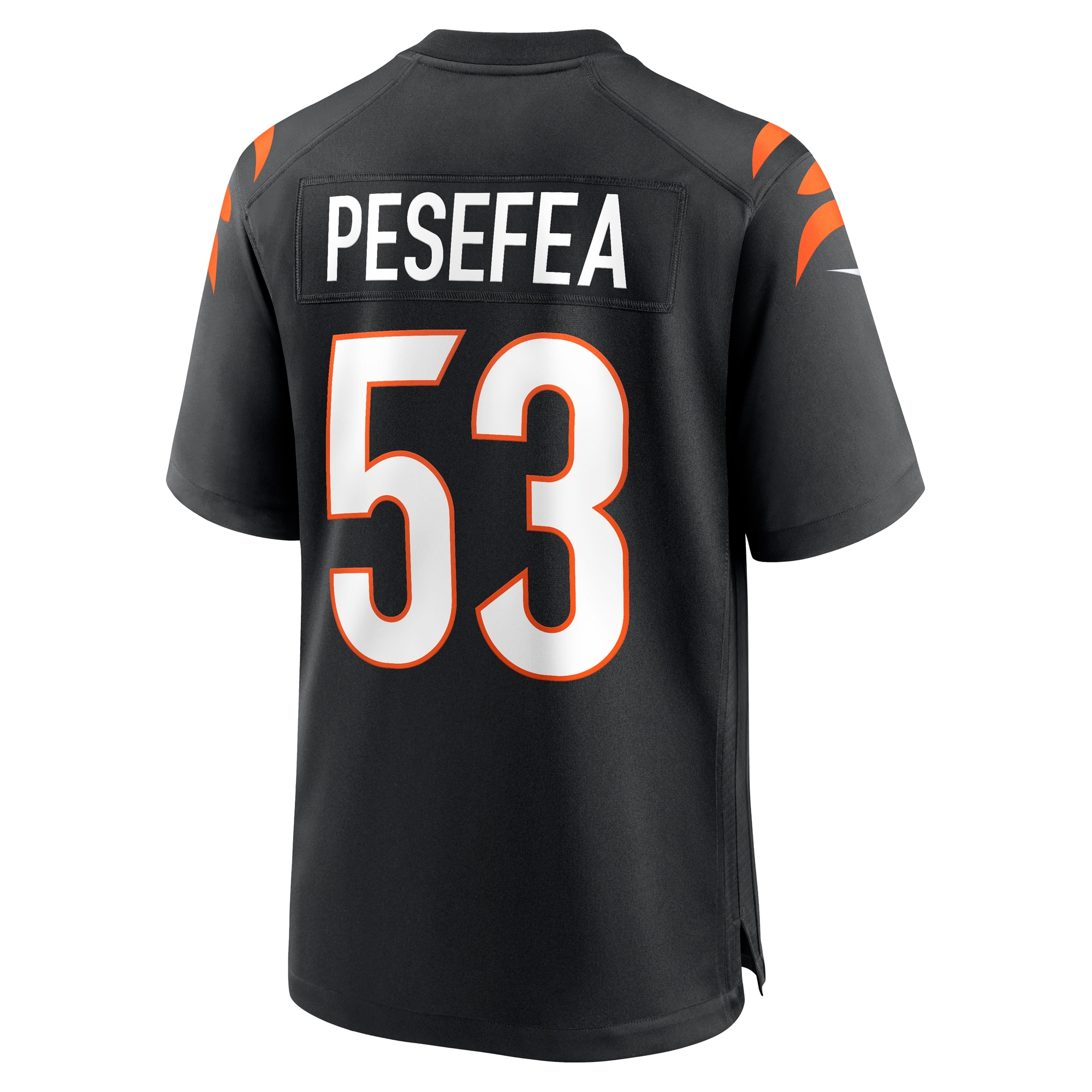 Men's Cincinnati Bengals TJ Pesefea Black Team Game Jersey JS3045 nicesnker - Image 3