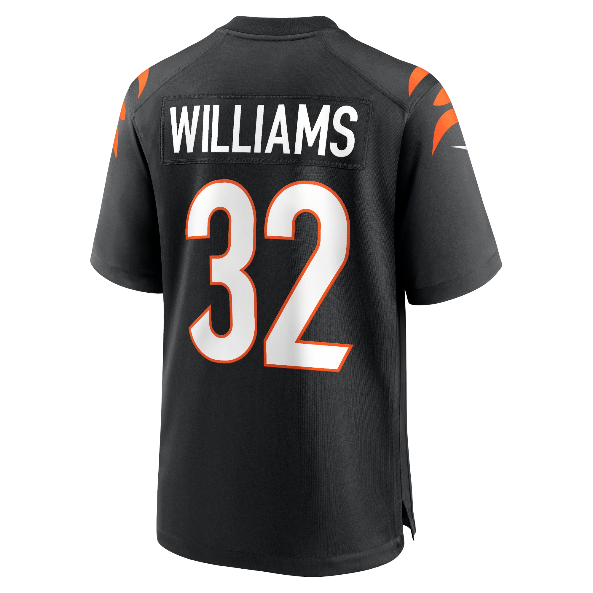 Men's Cincinnati Bengals Trayveon Williams Black Game Jersey JS9038 nicesnker - Image 3