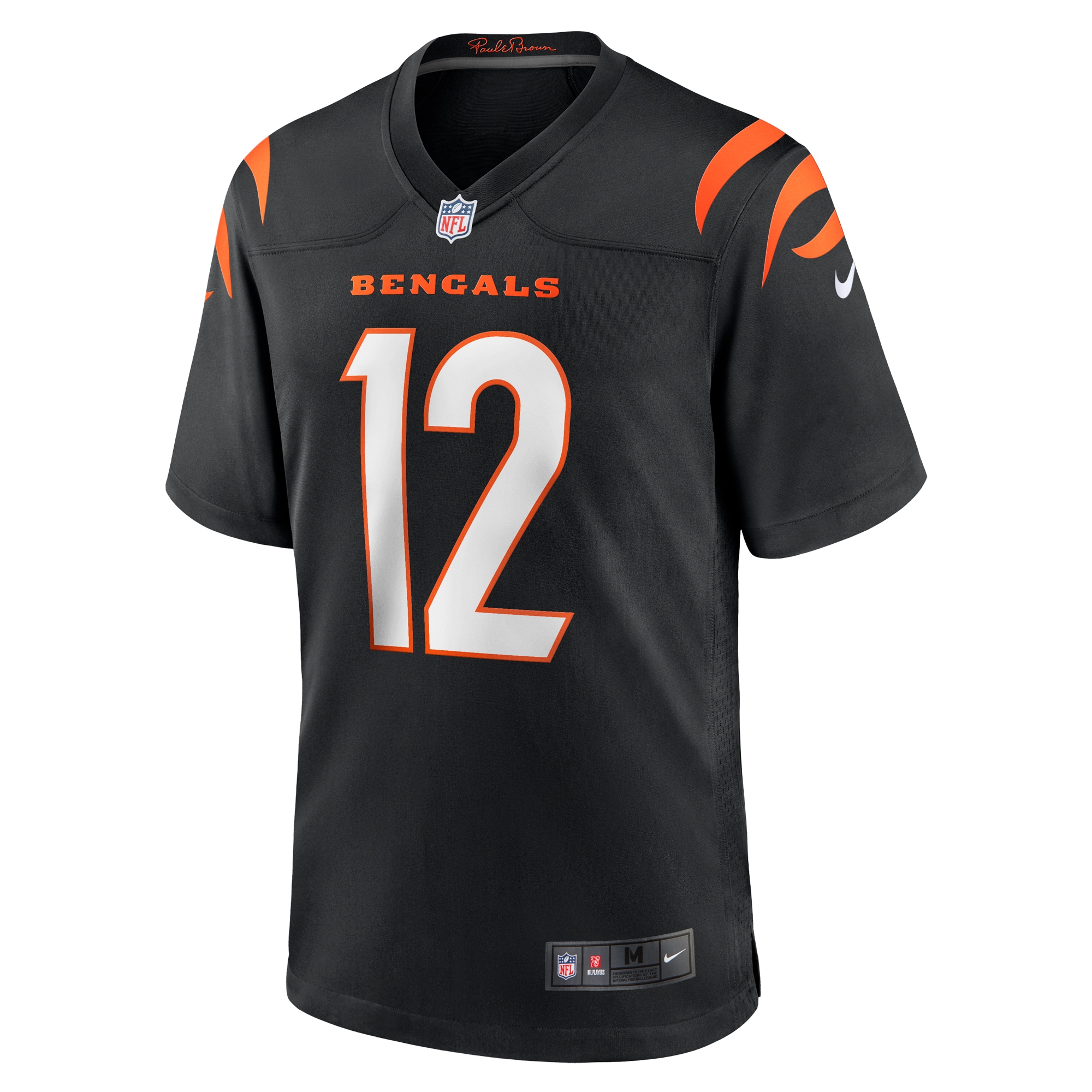 Men's Cincinnati Bengals Tyron Johnson Black Home Game Player Jersey JS6390 nicesnker - Image 2