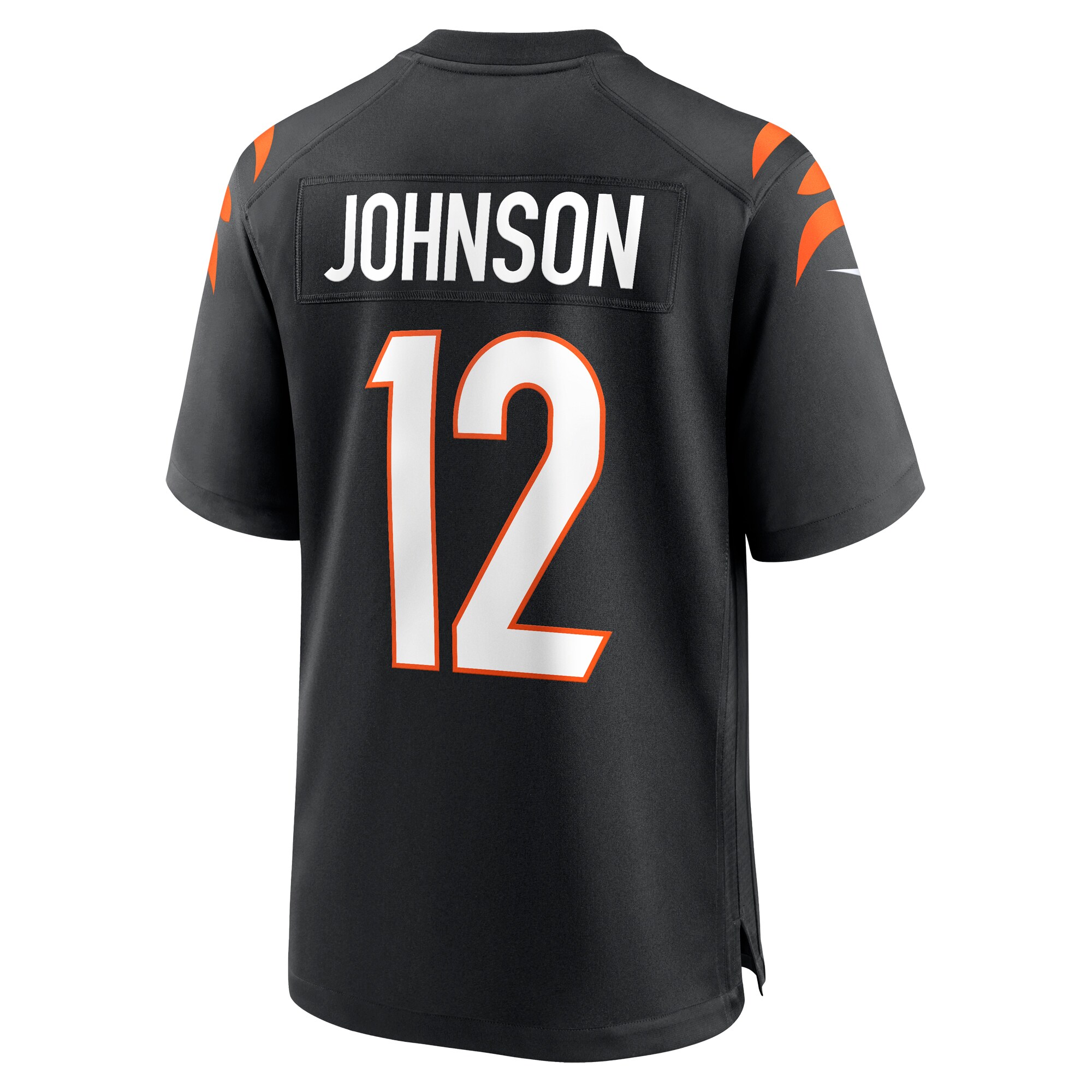 Men's Cincinnati Bengals Tyron Johnson Black Home Game Player Jersey JS6390 nicesnker - Image 3