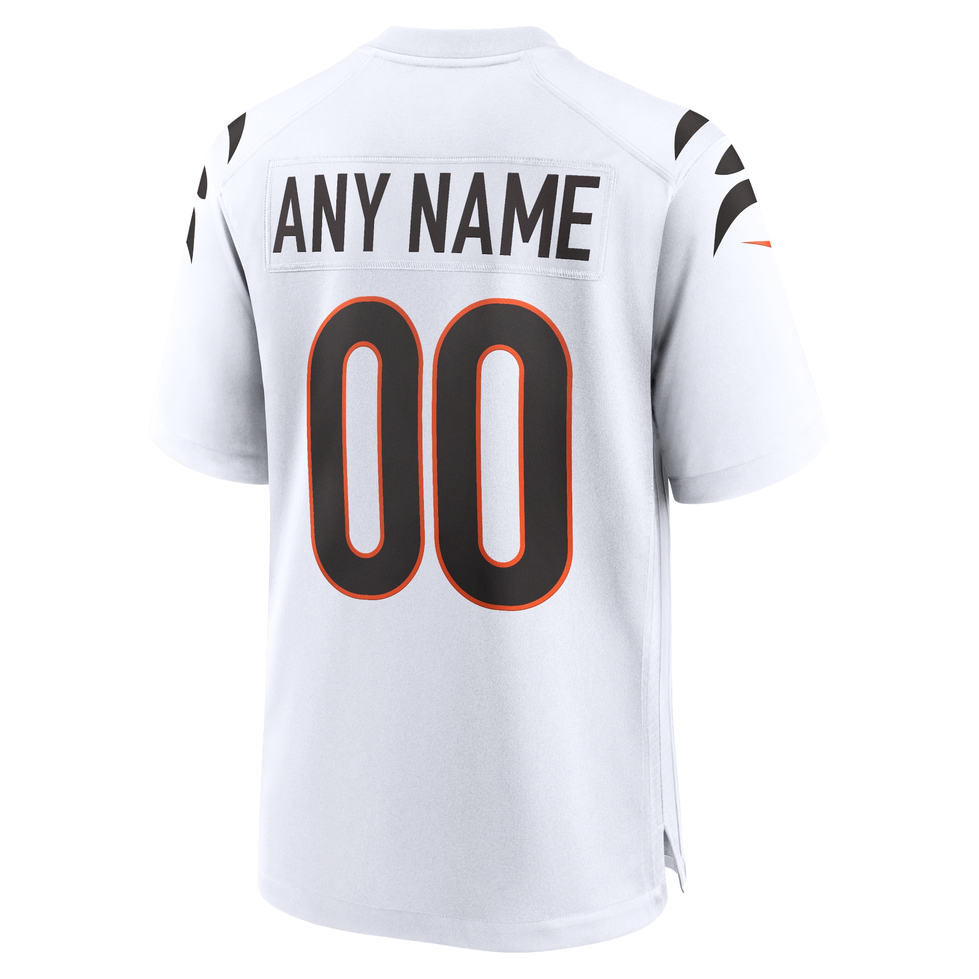 Men's Cincinnati Bengals White Game Custom Jersey JS4463 nicesnker - Image 3